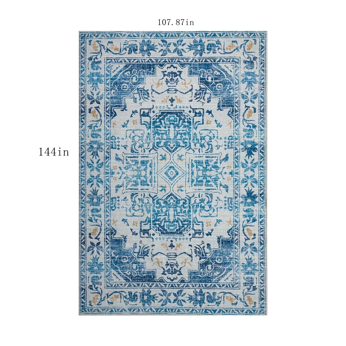 9' x 12'Imitation cashmere carpet For Livingroom(Area Rugs) - 9' x 12'