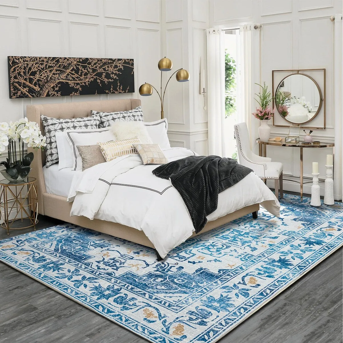 9' x 12'Imitation cashmere carpet For Livingroom(Area Rugs) - 9' x 12'