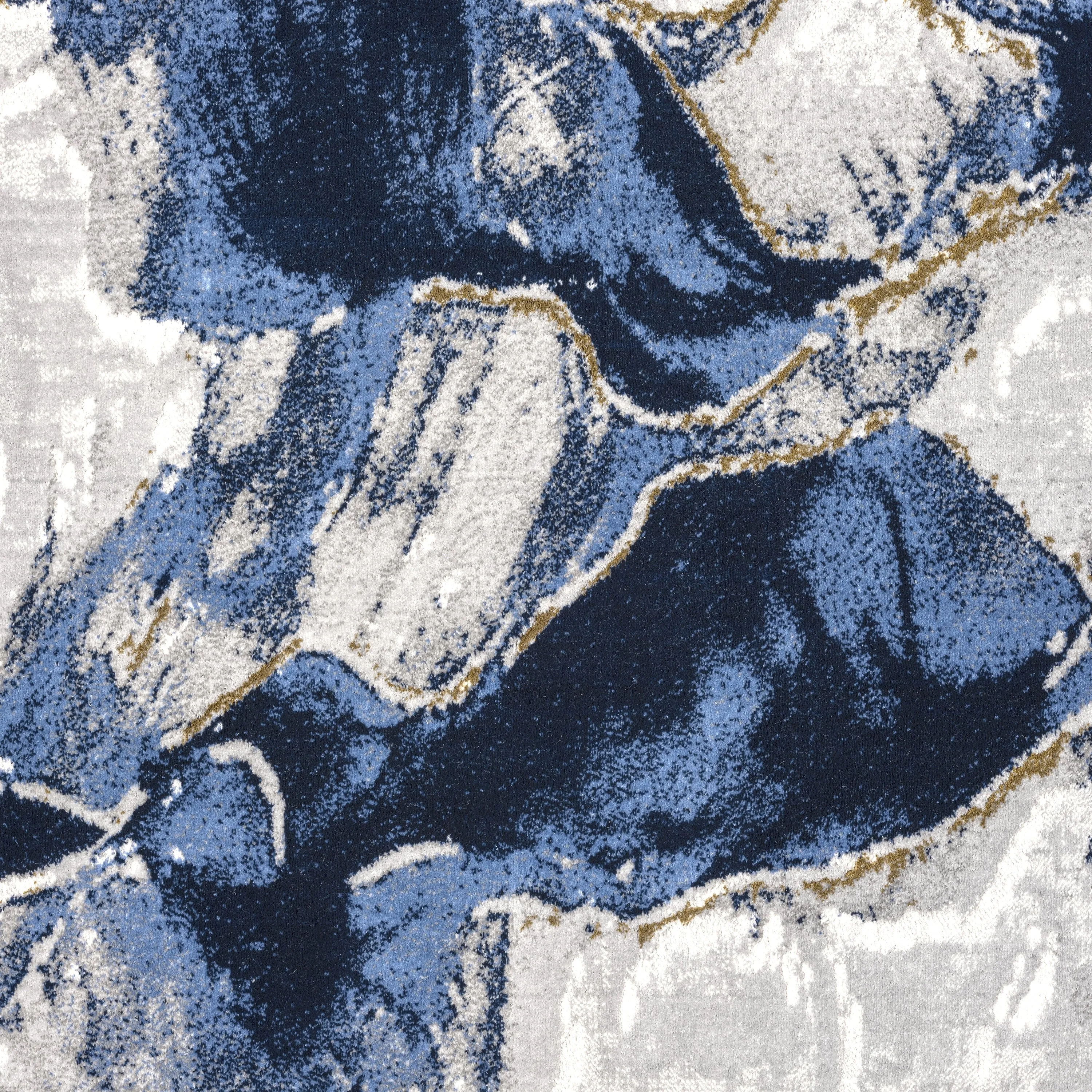 Abani Rugs Regal REG220A Grey Blue Abstract Area Rug