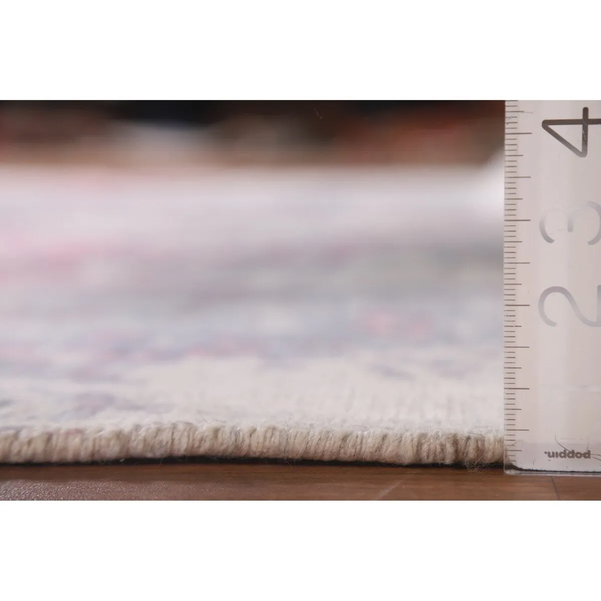 Abstract Modern Area Rug Hand-knotted Wool Carpet - 7'10x 9'11