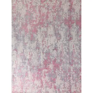 Abstract Modern Area Rug Hand-knotted Wool Carpet - 7'10x 9'11