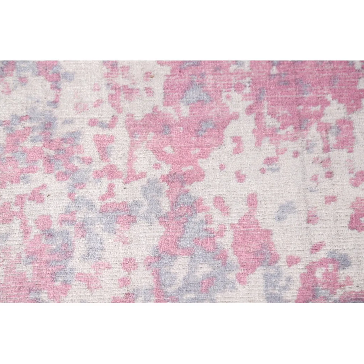 Abstract Modern Area Rug Hand-knotted Wool Carpet - 7'10x 9'11