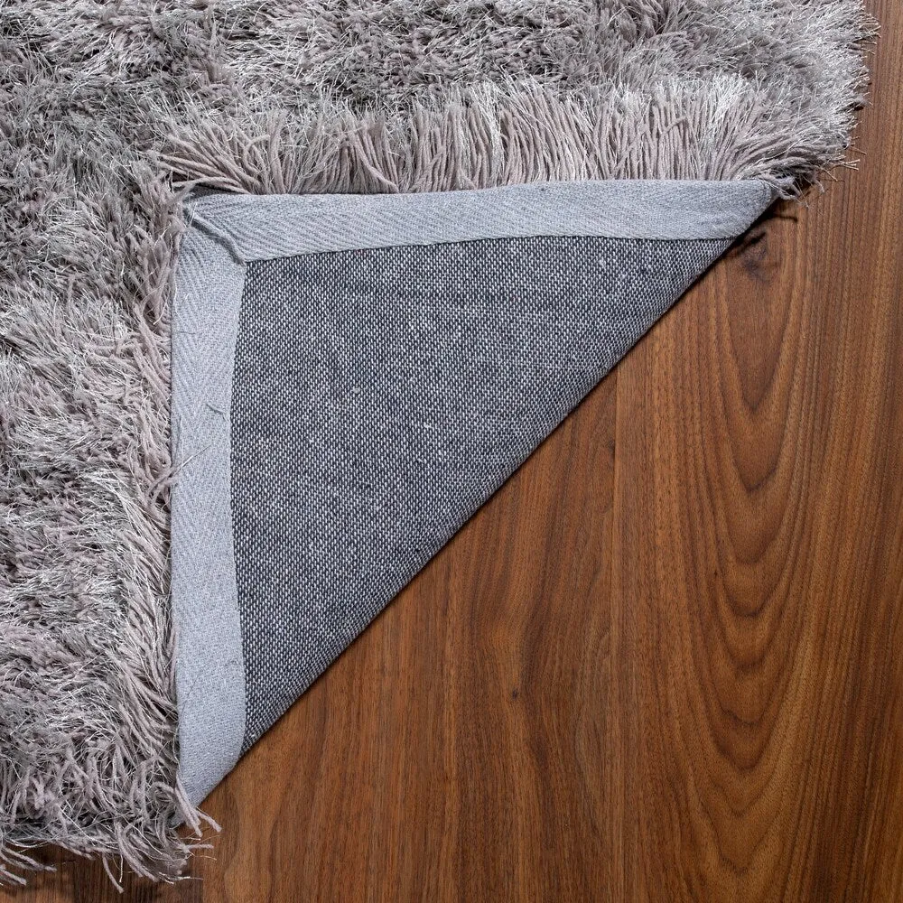 Addison Aurora Deeply Complex Modern Grey Shag Area Rug