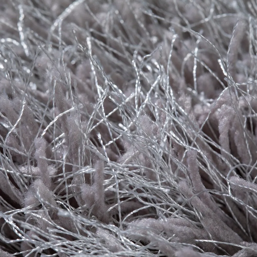 Addison Aurora Deeply Complex Modern Grey Shag Area Rug