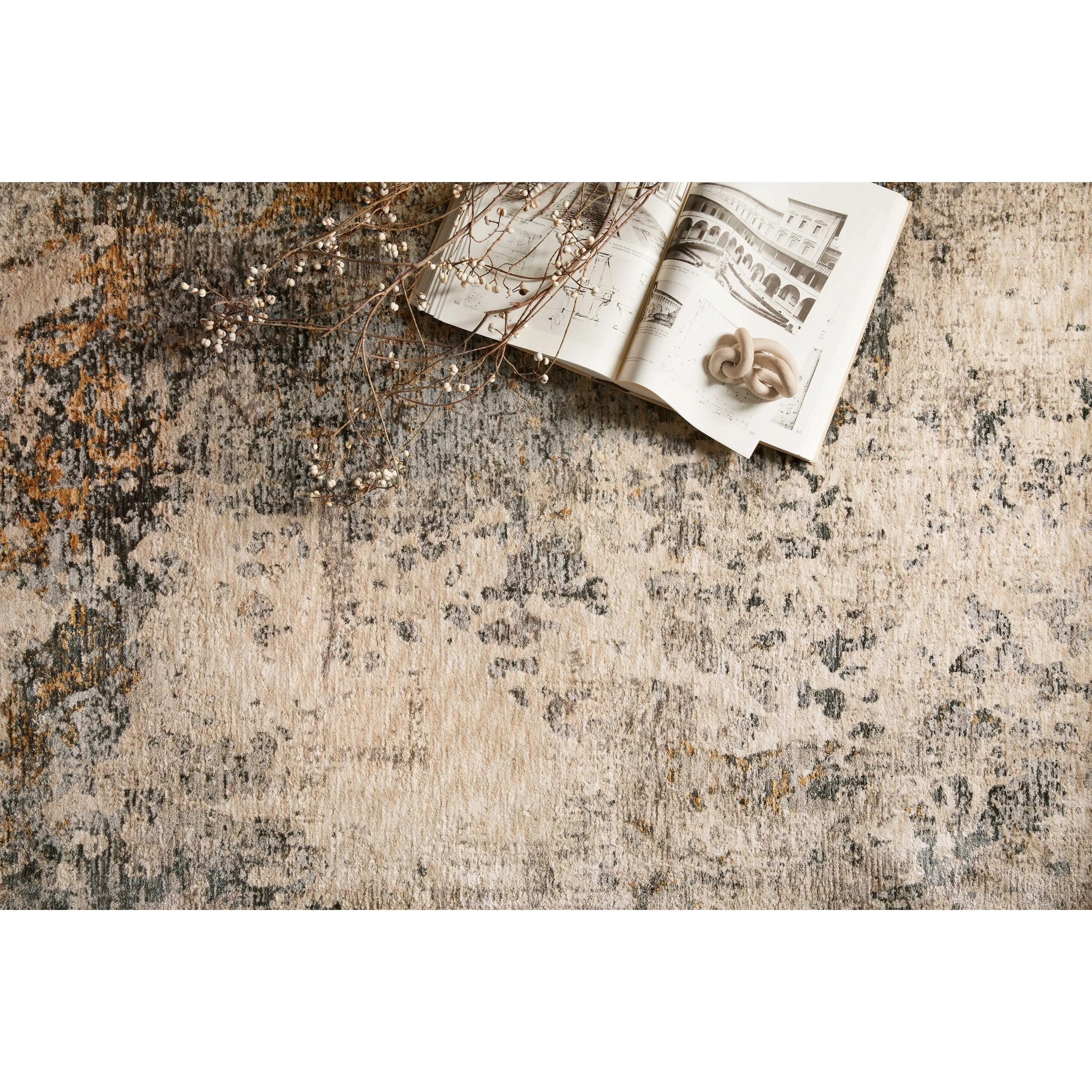 Alexander Home Alexis Modern Rustic Abstract Area Rug