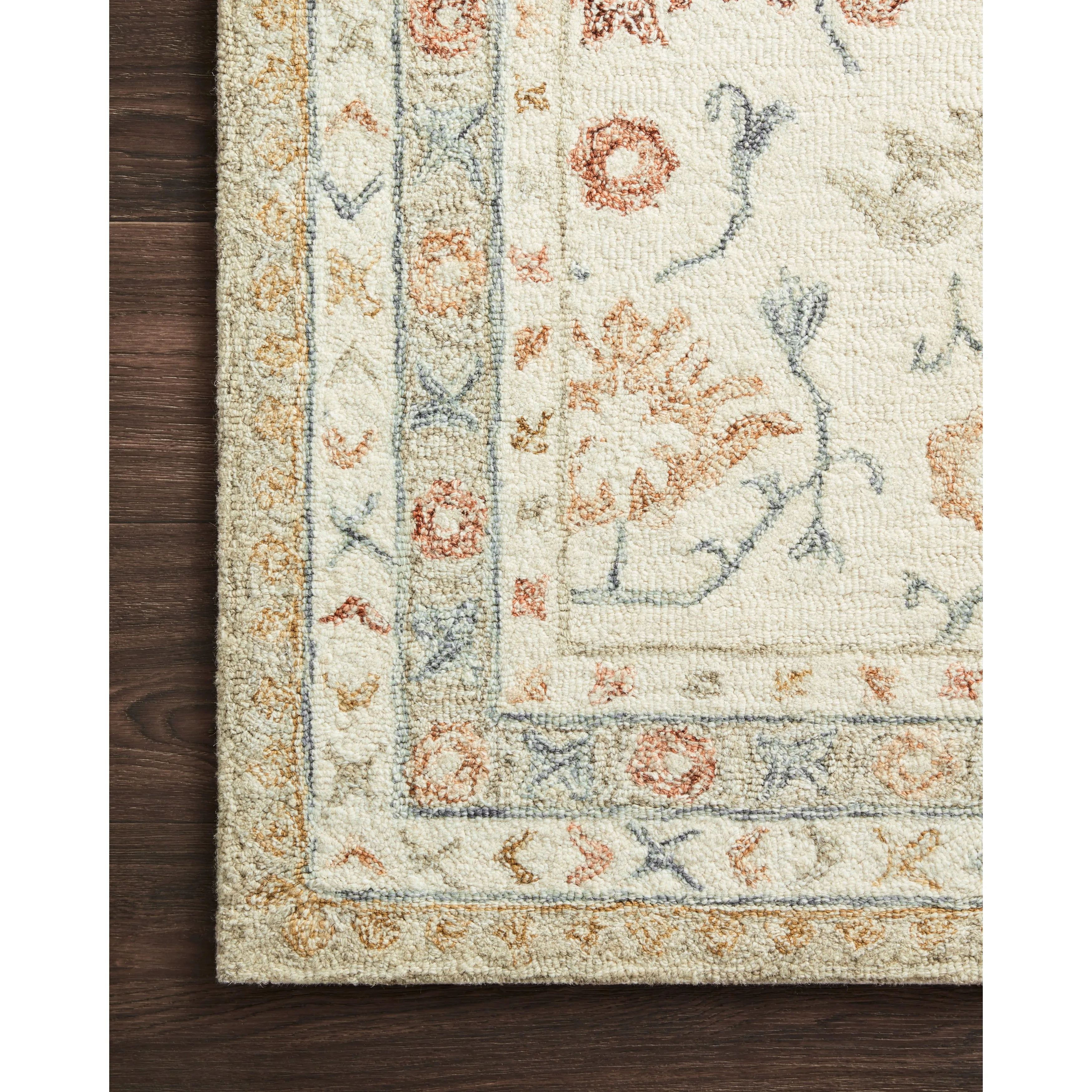 Alexander Home Annabelle Sunrise Hand-Hooked Traditional Wool Rug