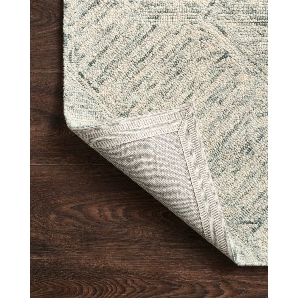 Alexander Home Aspen Sky Hand-tufted Wool Contemporary Rug