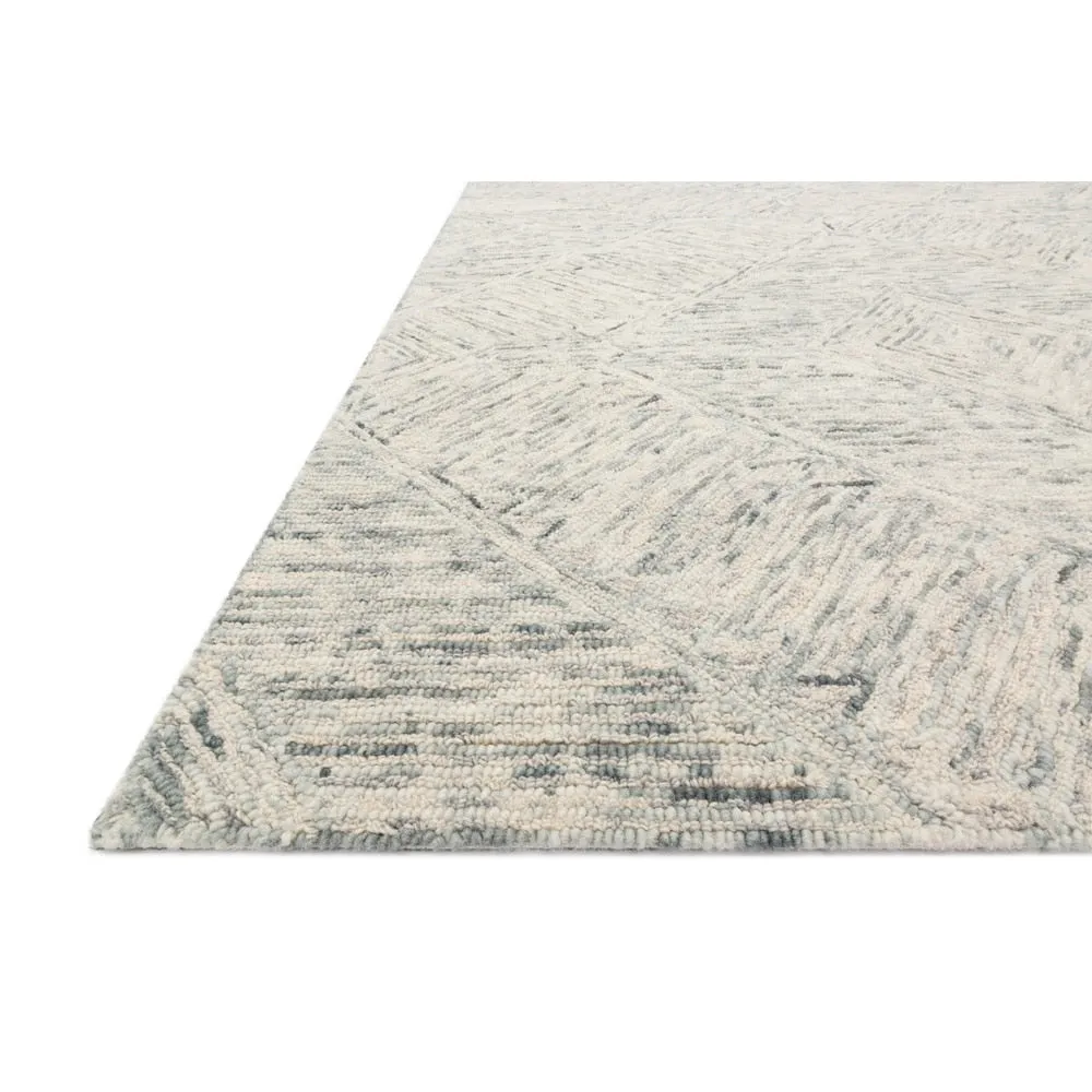 Alexander Home Aspen Sky Hand-tufted Wool Contemporary Rug
