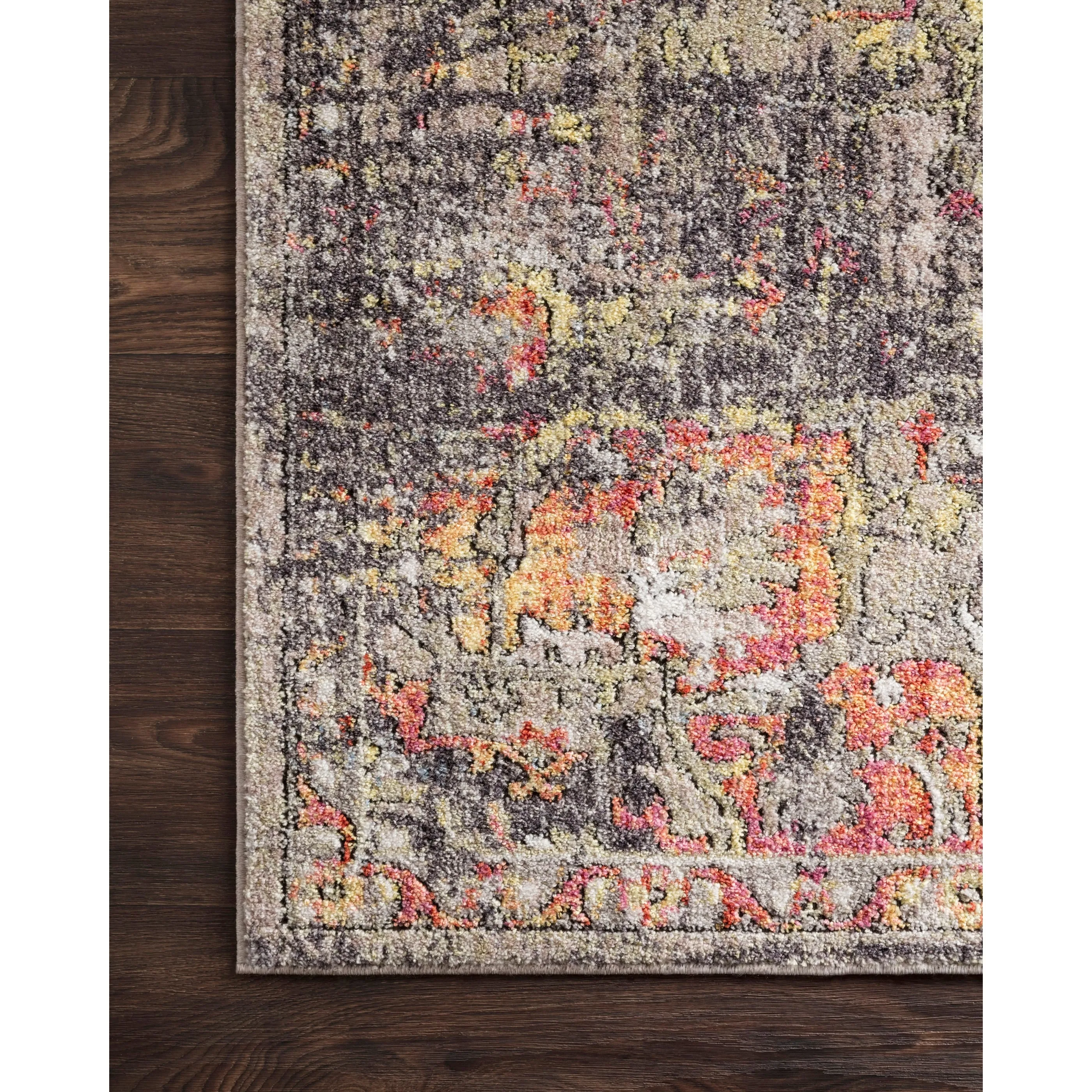 Alexander Home Athens Boho Abstract Distressed Sunset Area Rug