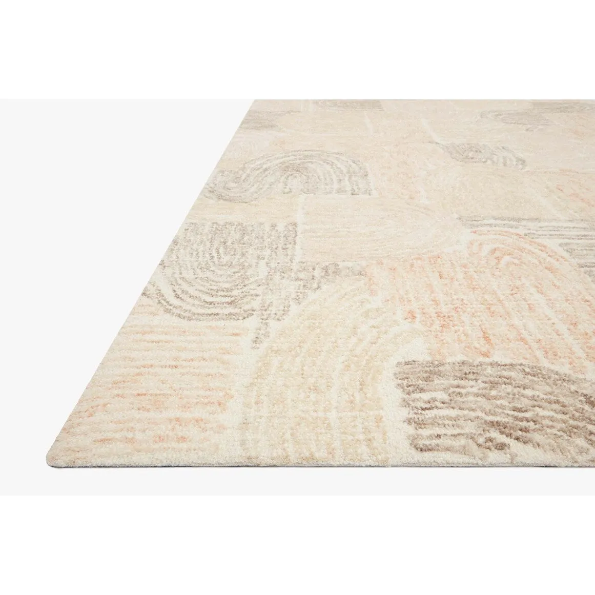 Alexander Home Aubrey Modern Abstract 100% Wool Area Rug