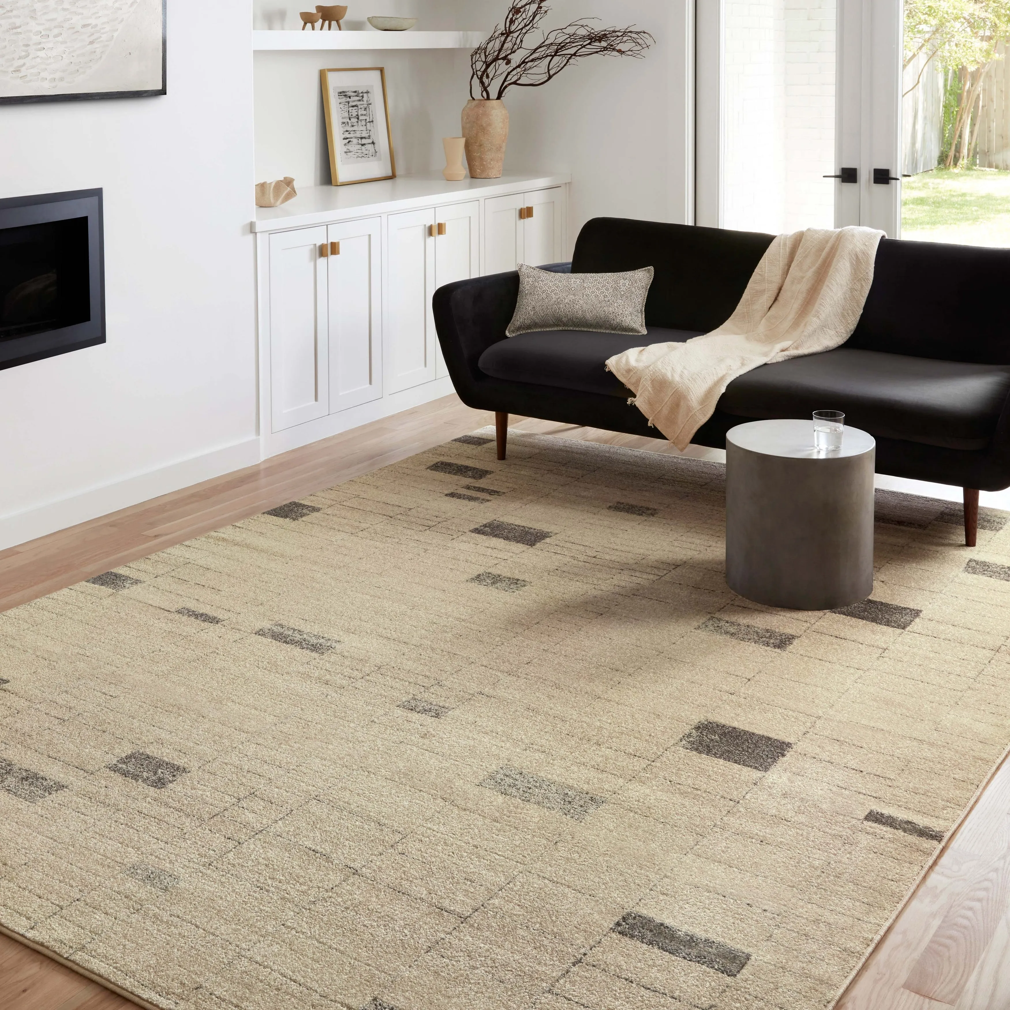 Alexander Home Bradford Mid Century Modern Area Rug