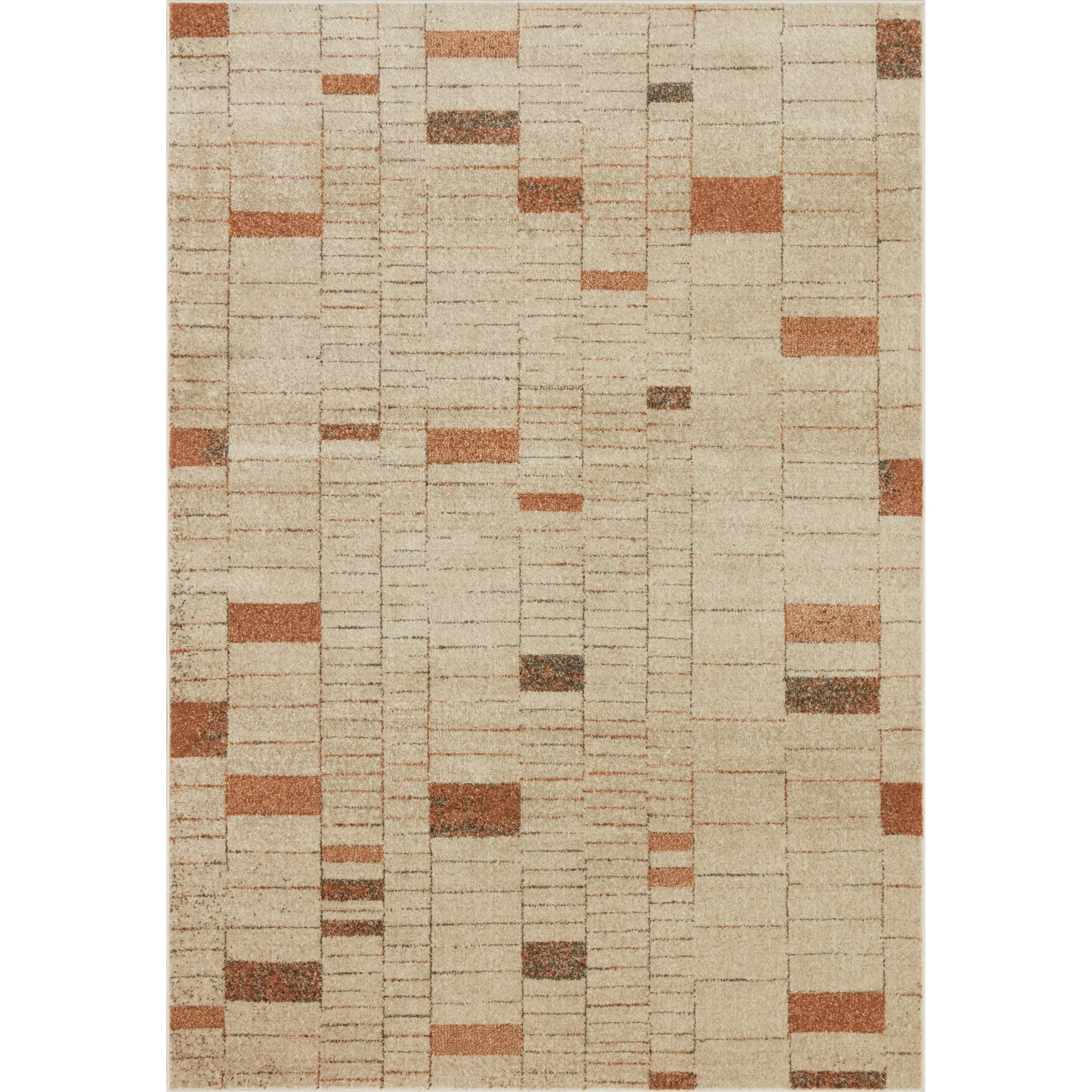Alexander Home Bradford Mid Century Modern Area Rug