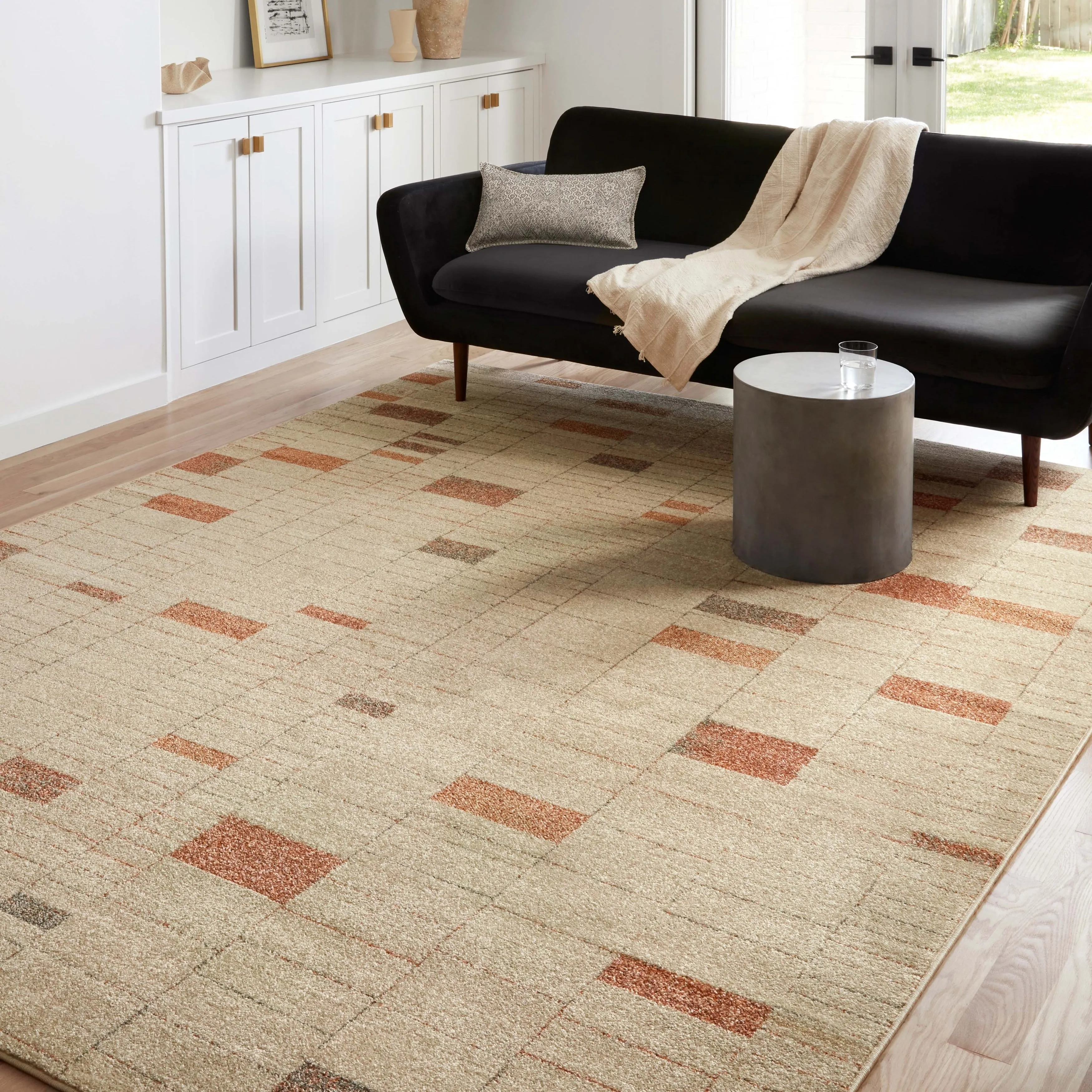 Alexander Home Bradford Mid Century Modern Area Rug