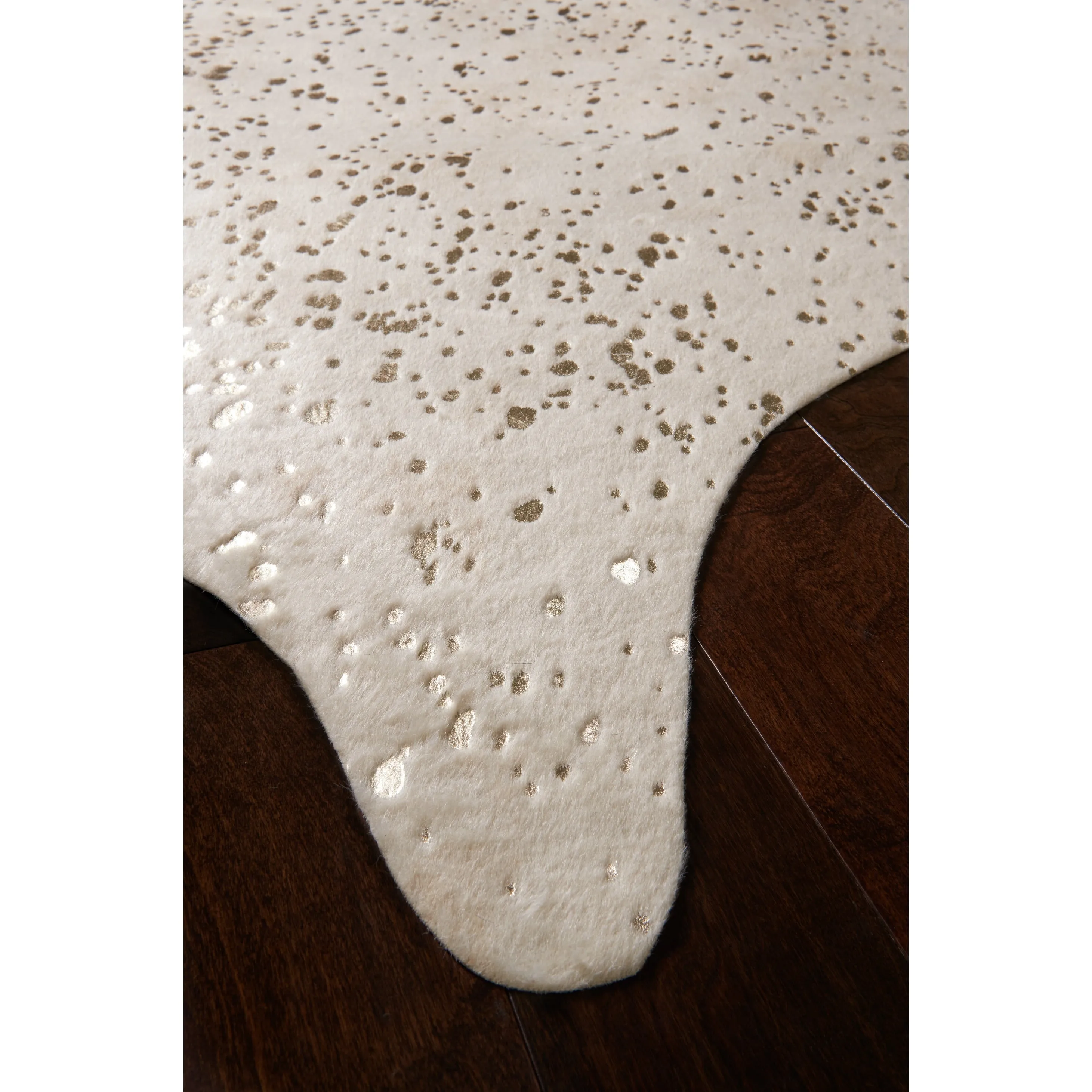 Alexander Home Clayton Faux Cowhide Area Rug