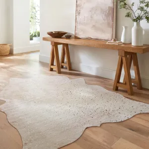 Alexander Home Clayton Faux Cowhide Area Rug