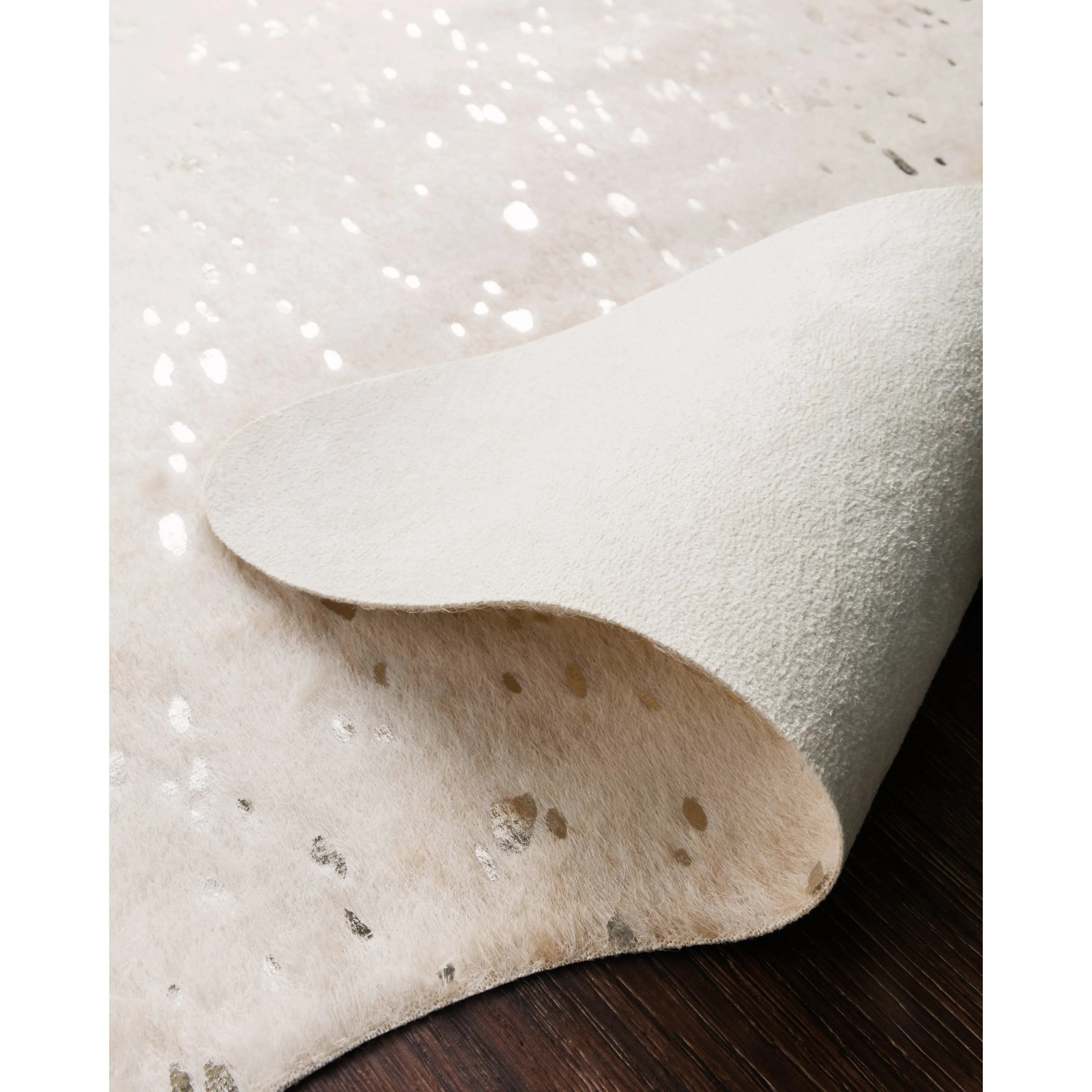 Alexander Home Clayton Faux Cowhide Area Rug
