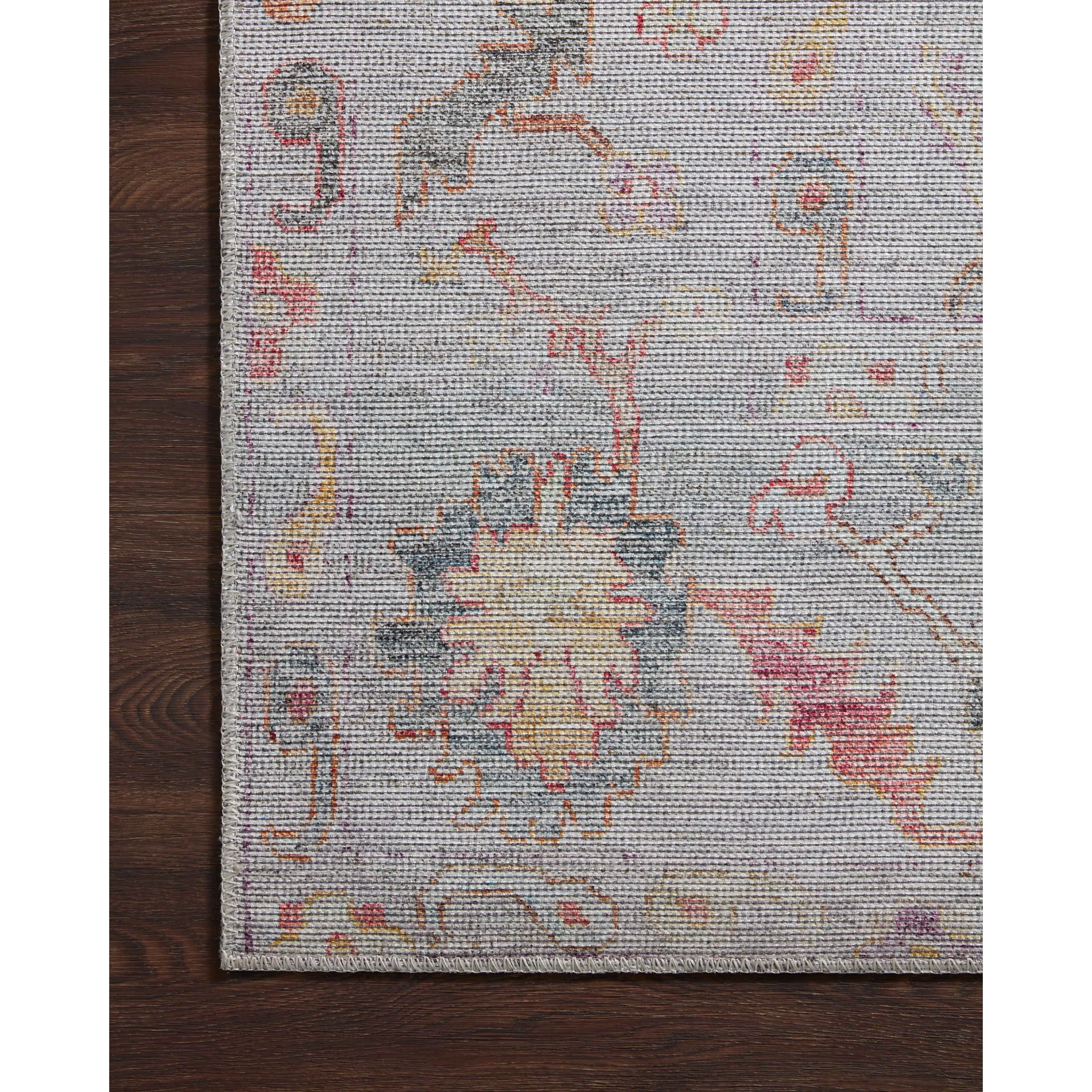 Alexander Home Ellie Shabby Chic Botanical Printed Area Rug