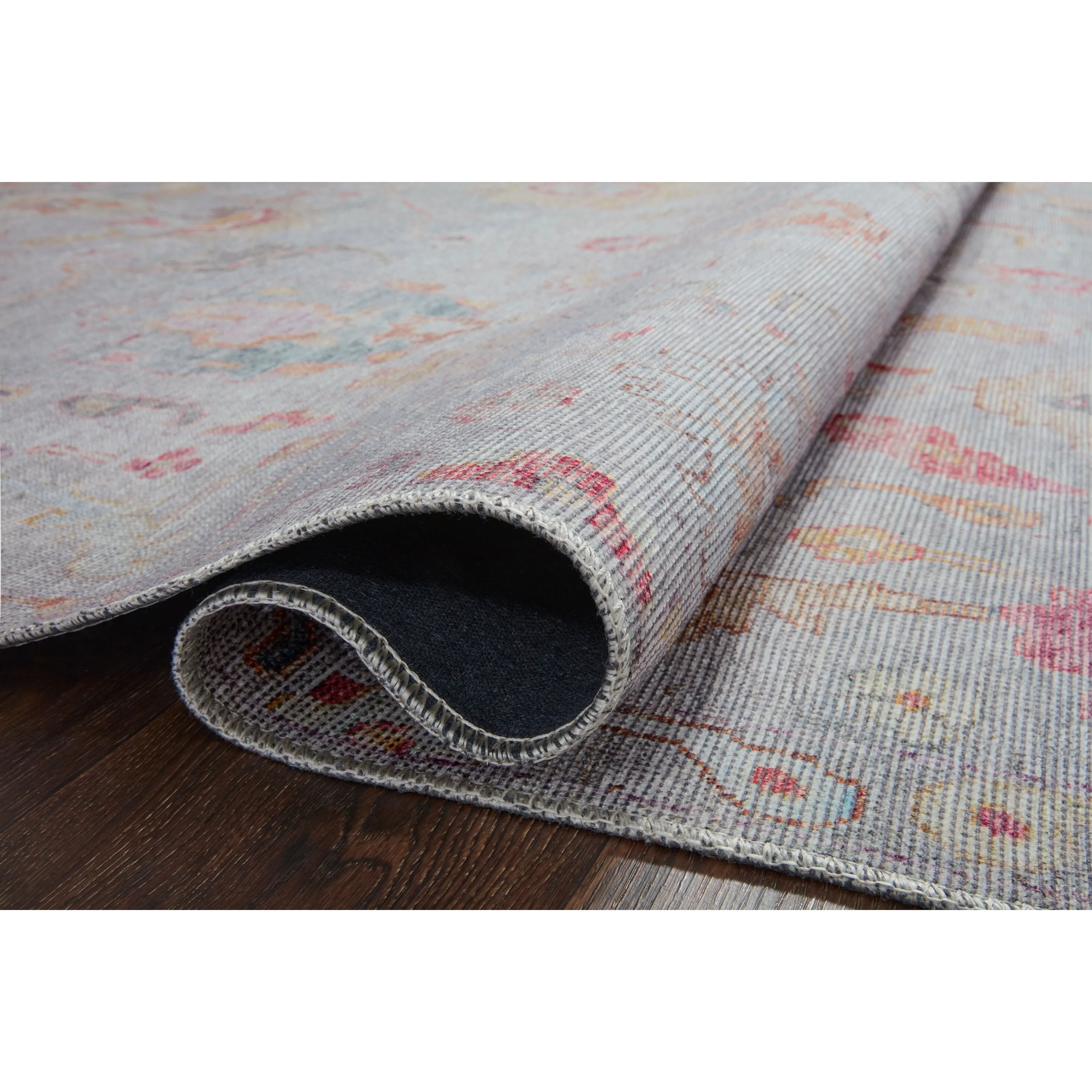 Alexander Home Ellie Shabby Chic Botanical Printed Area Rug