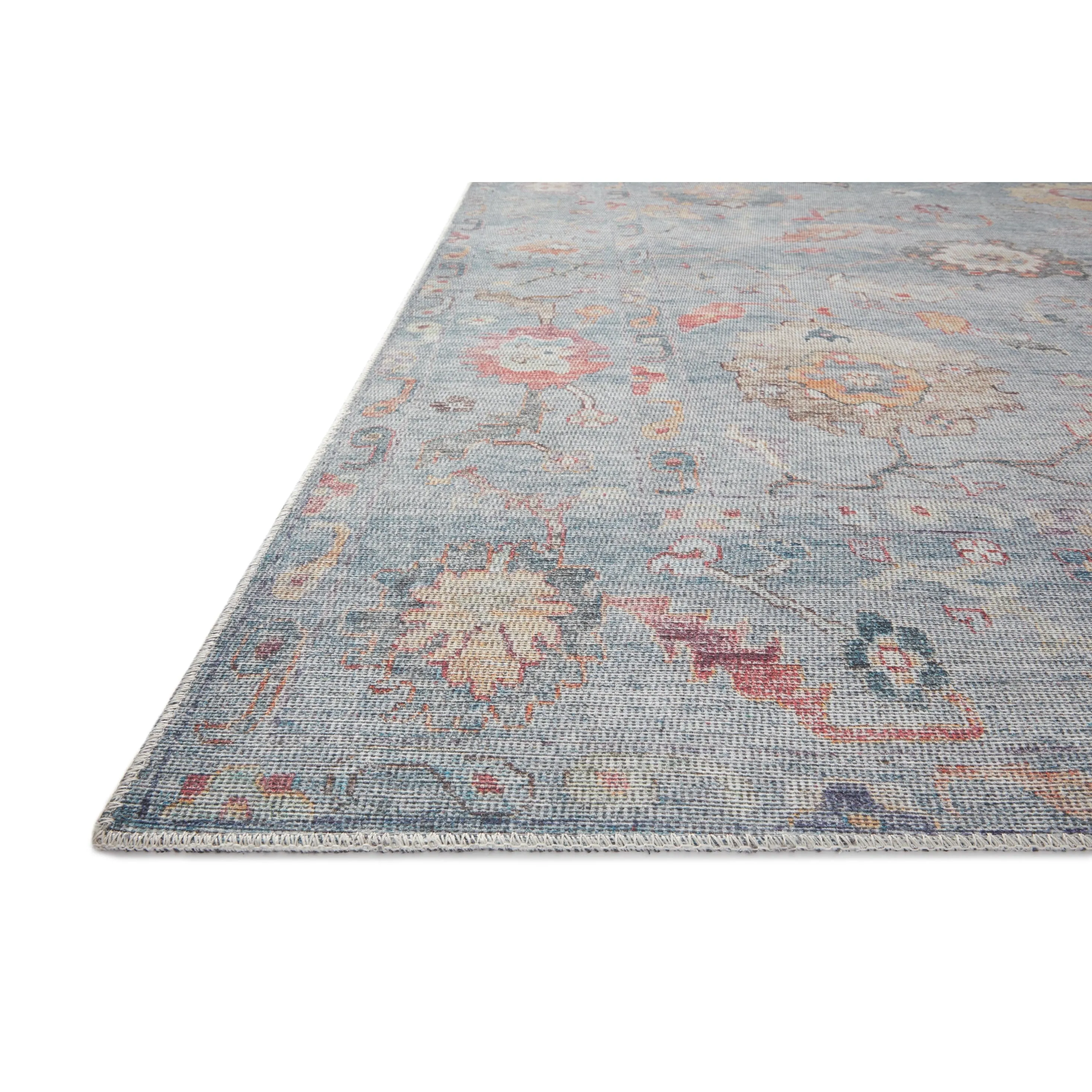 Alexander Home Ellie Shabby Chic Botanical Printed Area Rug