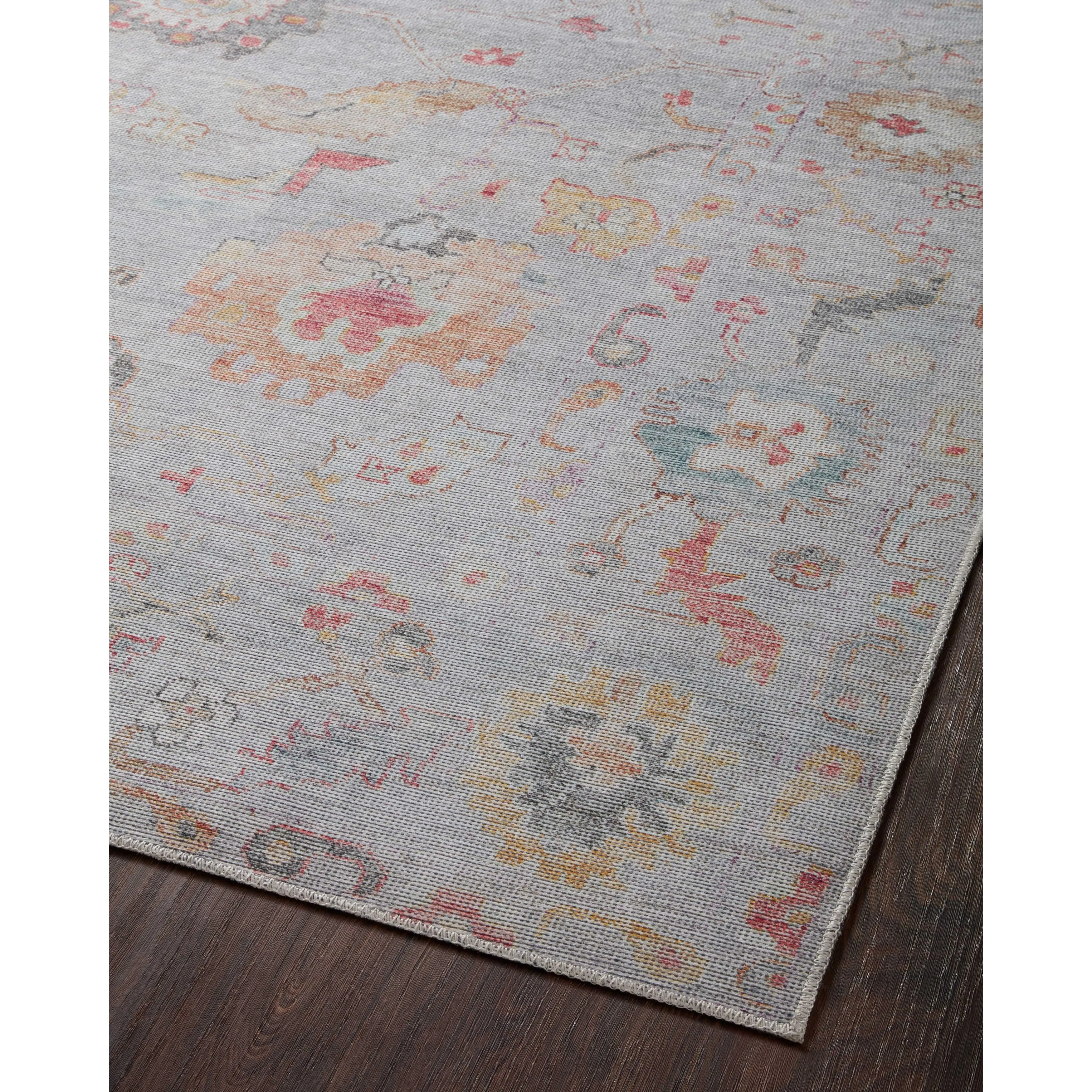 Alexander Home Ellie Shabby Chic Botanical Printed Area Rug