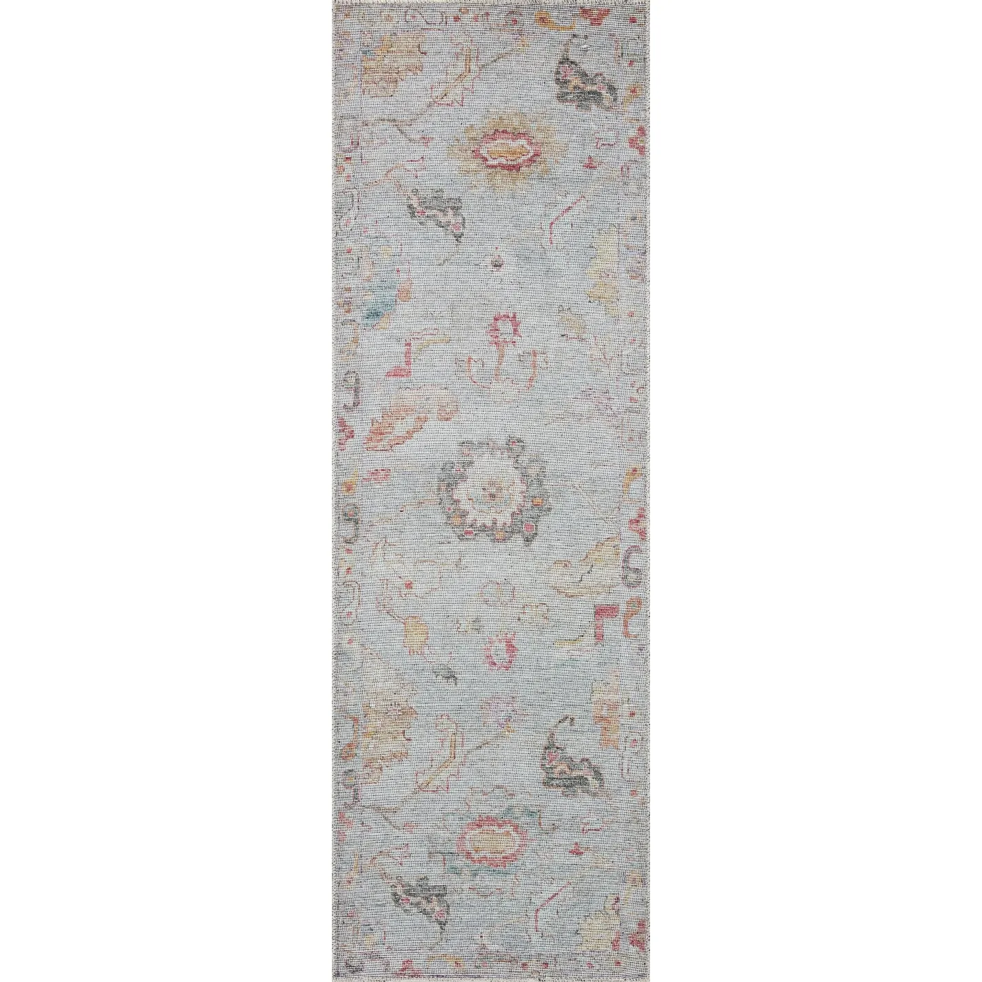 Alexander Home Ellie Shabby Chic Botanical Printed Area Rug