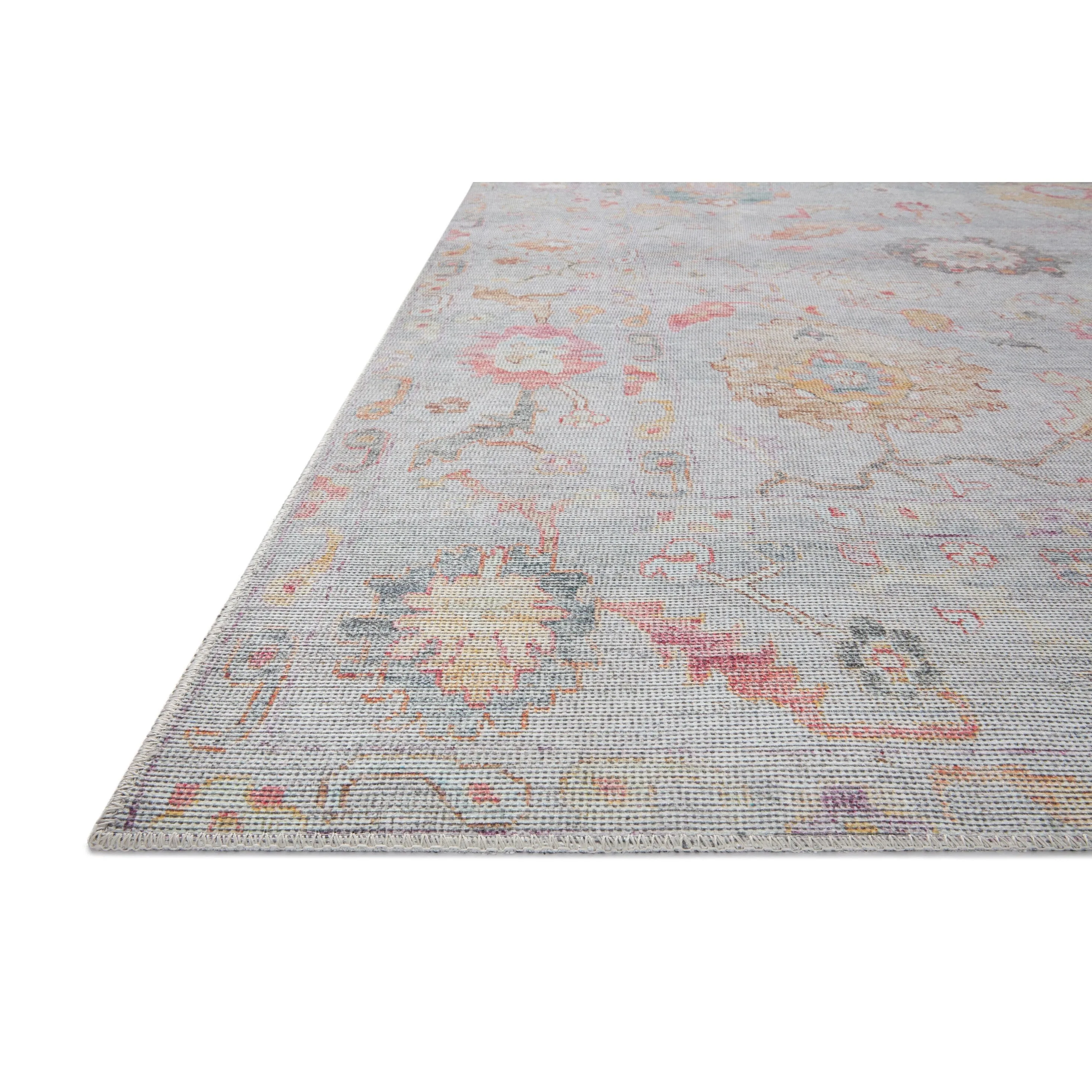 Alexander Home Ellie Shabby Chic Botanical Printed Area Rug
