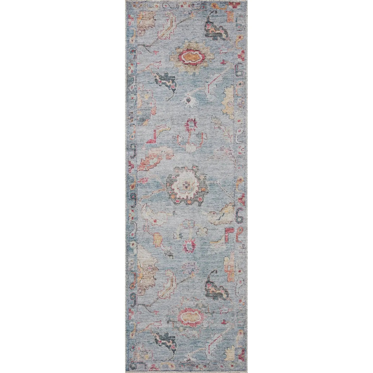 Alexander Home Ellie Shabby Chic Botanical Printed Area Rug