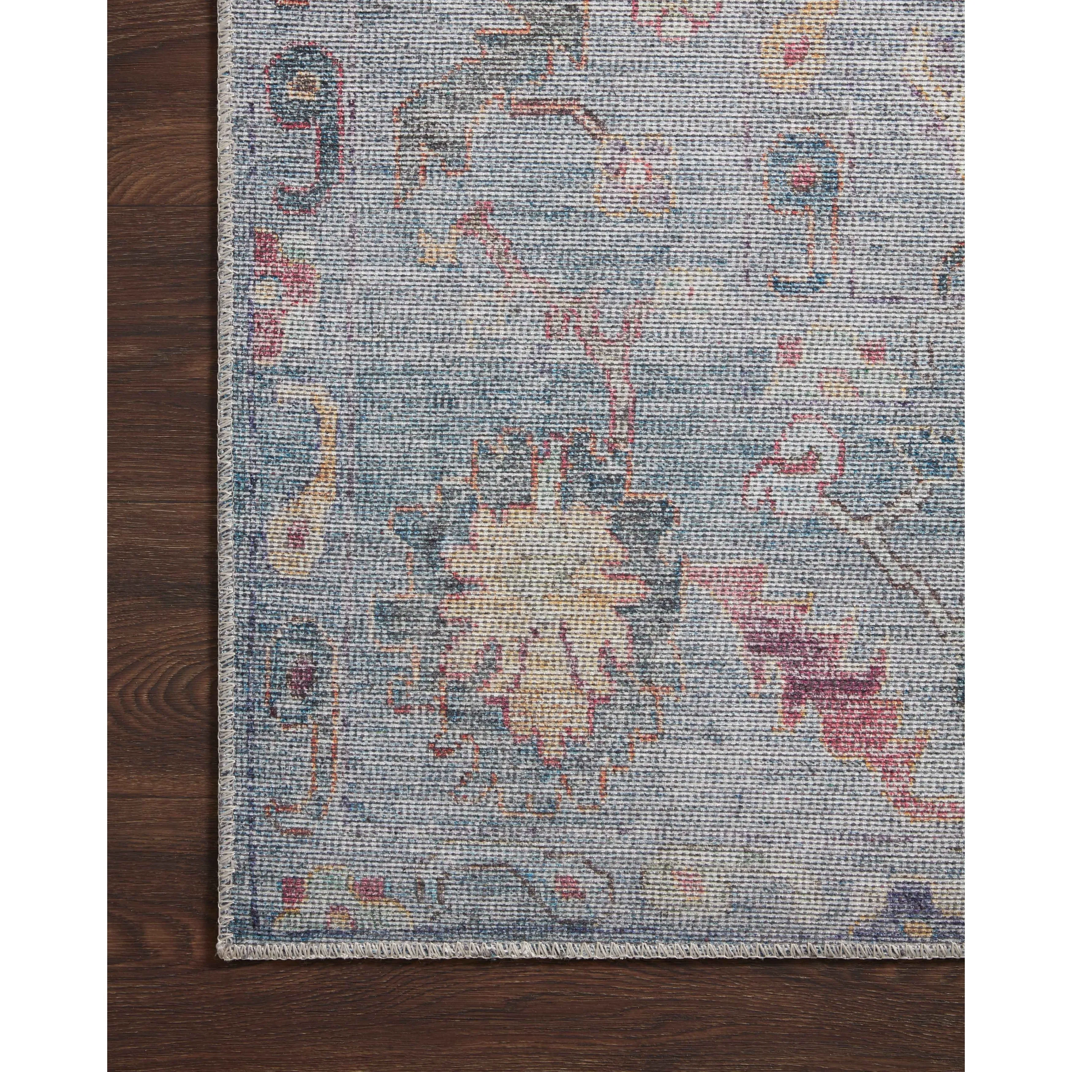 Alexander Home Ellie Shabby Chic Botanical Printed Area Rug