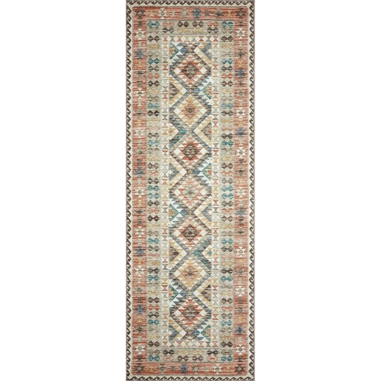 Alexander Home Escalante Southwestern Border Area Rug