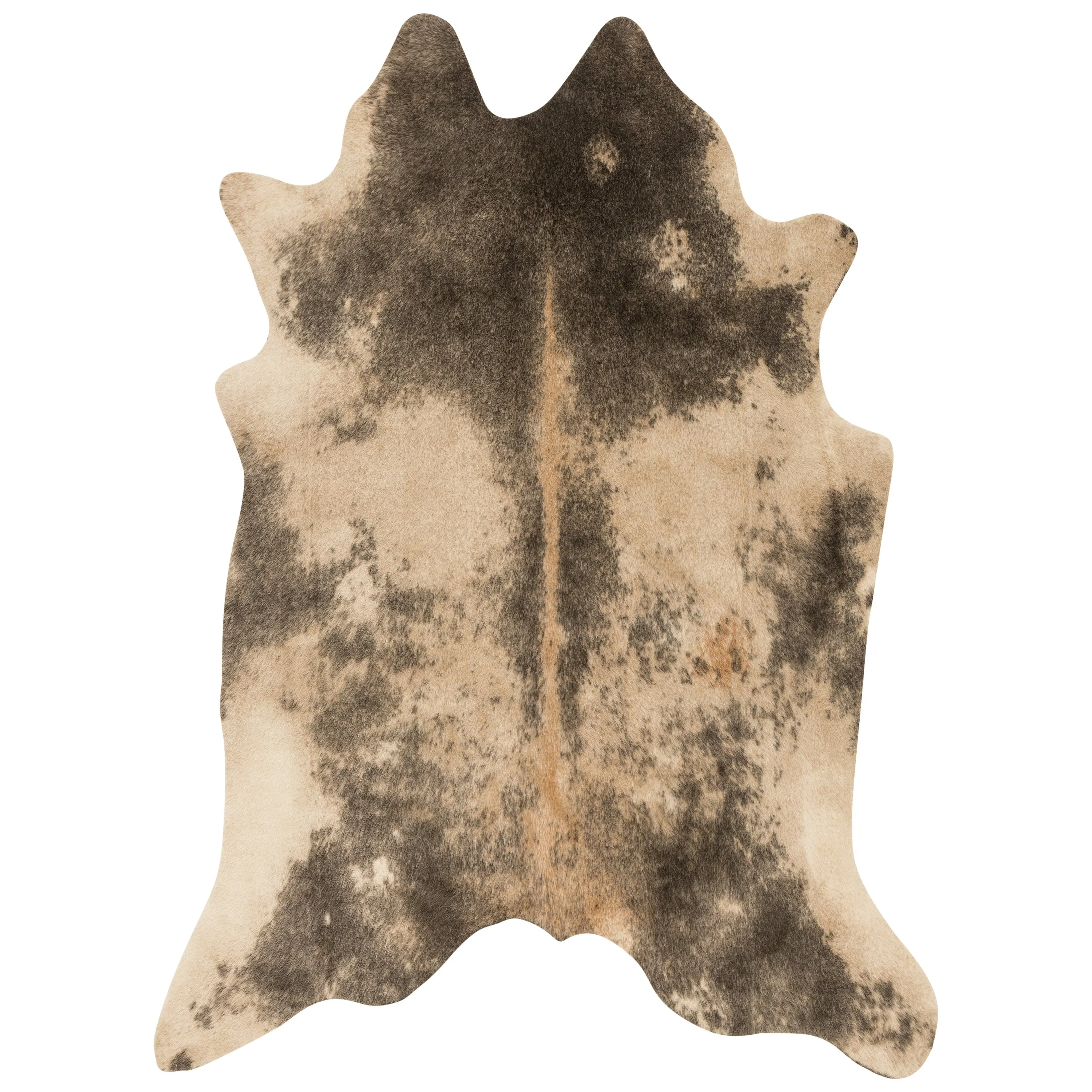 Alexander Home Faux Cowhide Area Rug