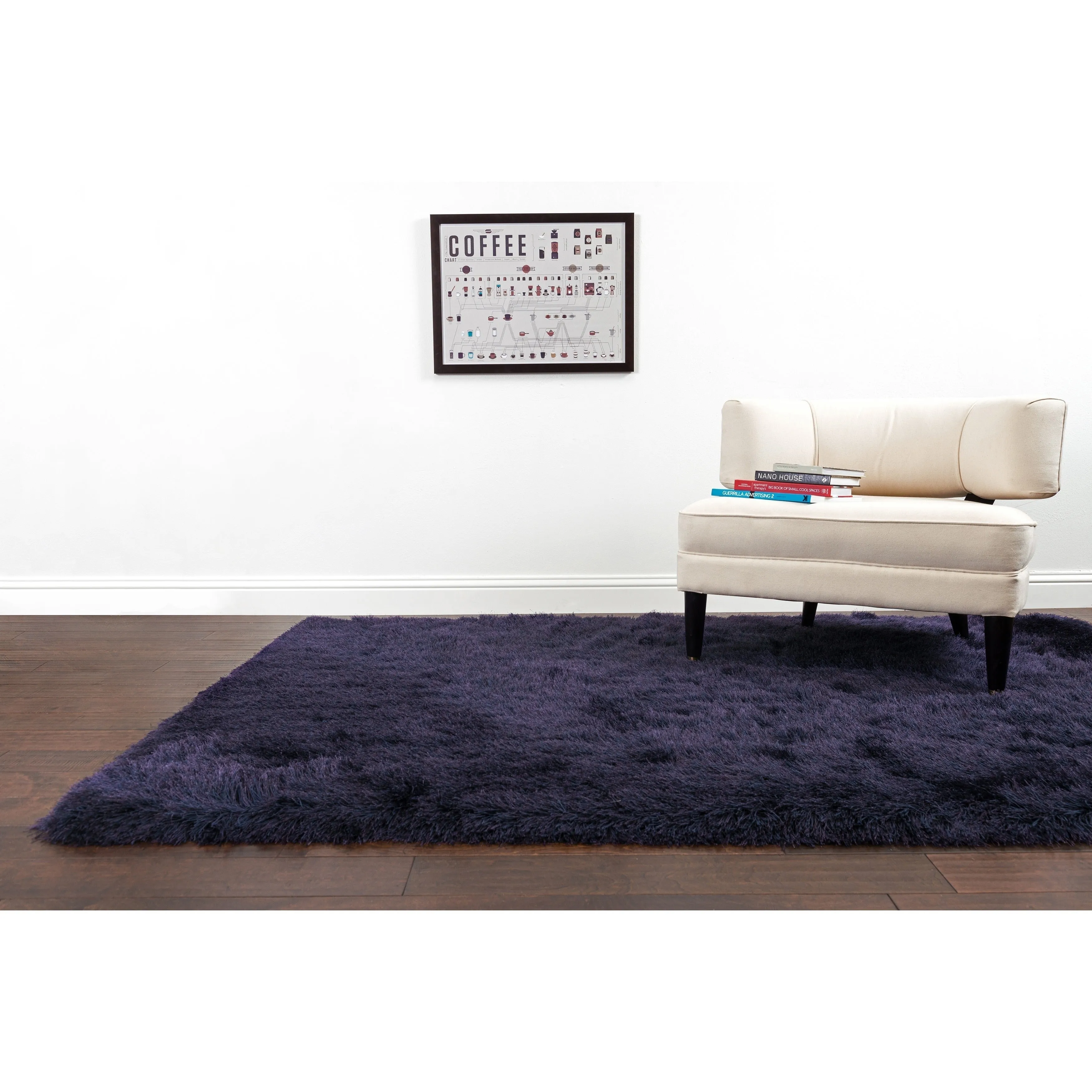 Alexander Home Hand-tufted Mid-century Area Shag Rug