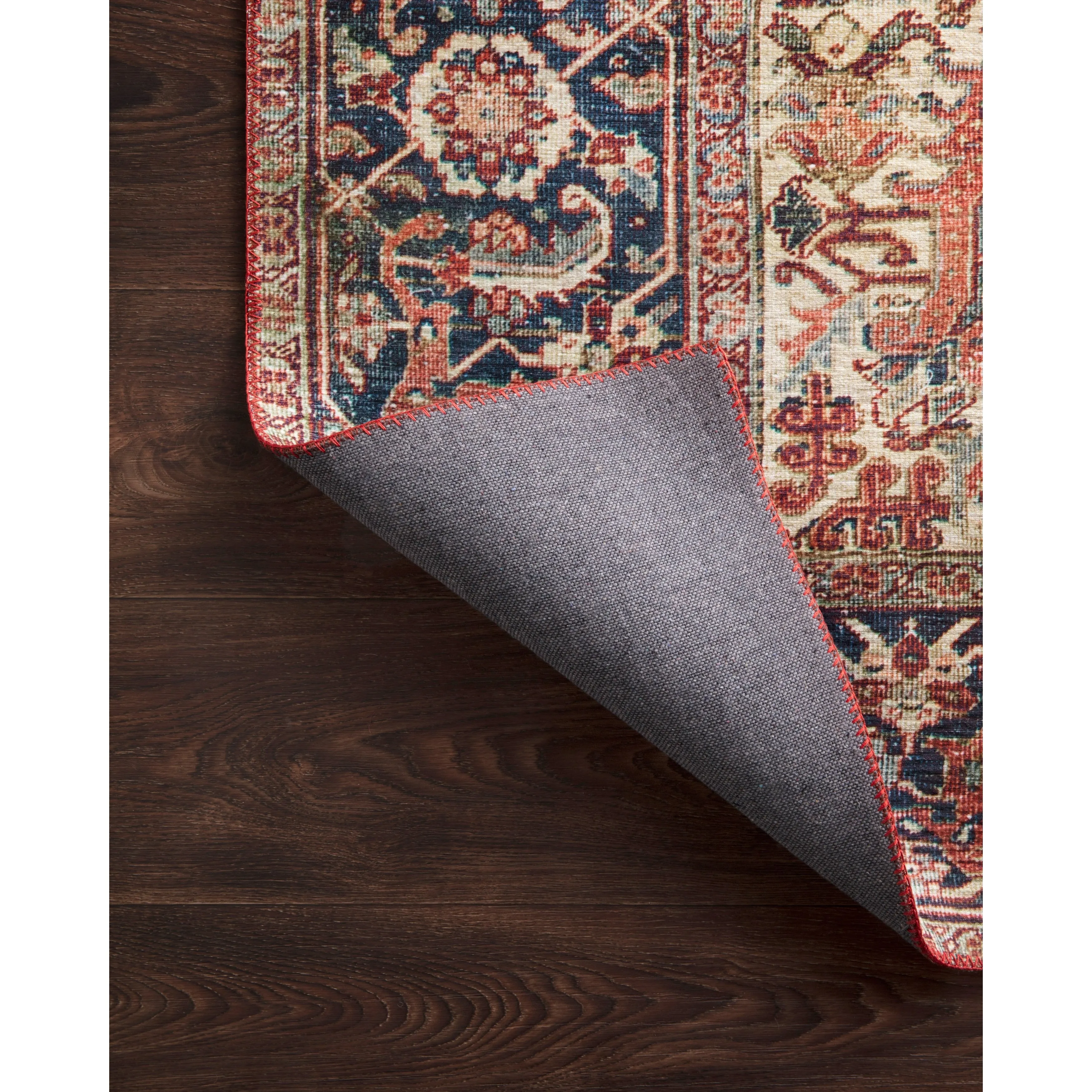 Alexander Home Isabelle Traditional Vintage Border Printed Area Rug