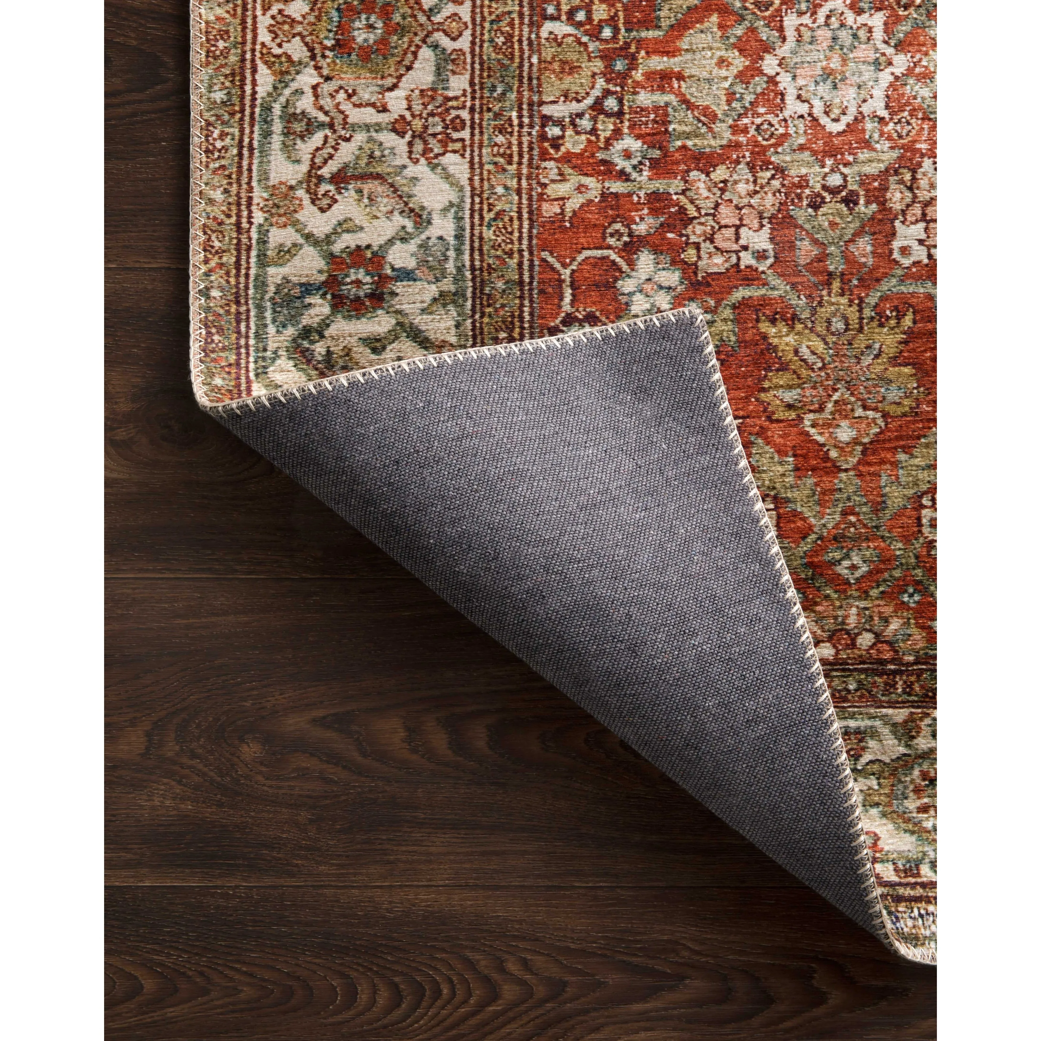 Alexander Home Isabelle Traditional Vintage Border Printed Area Rug