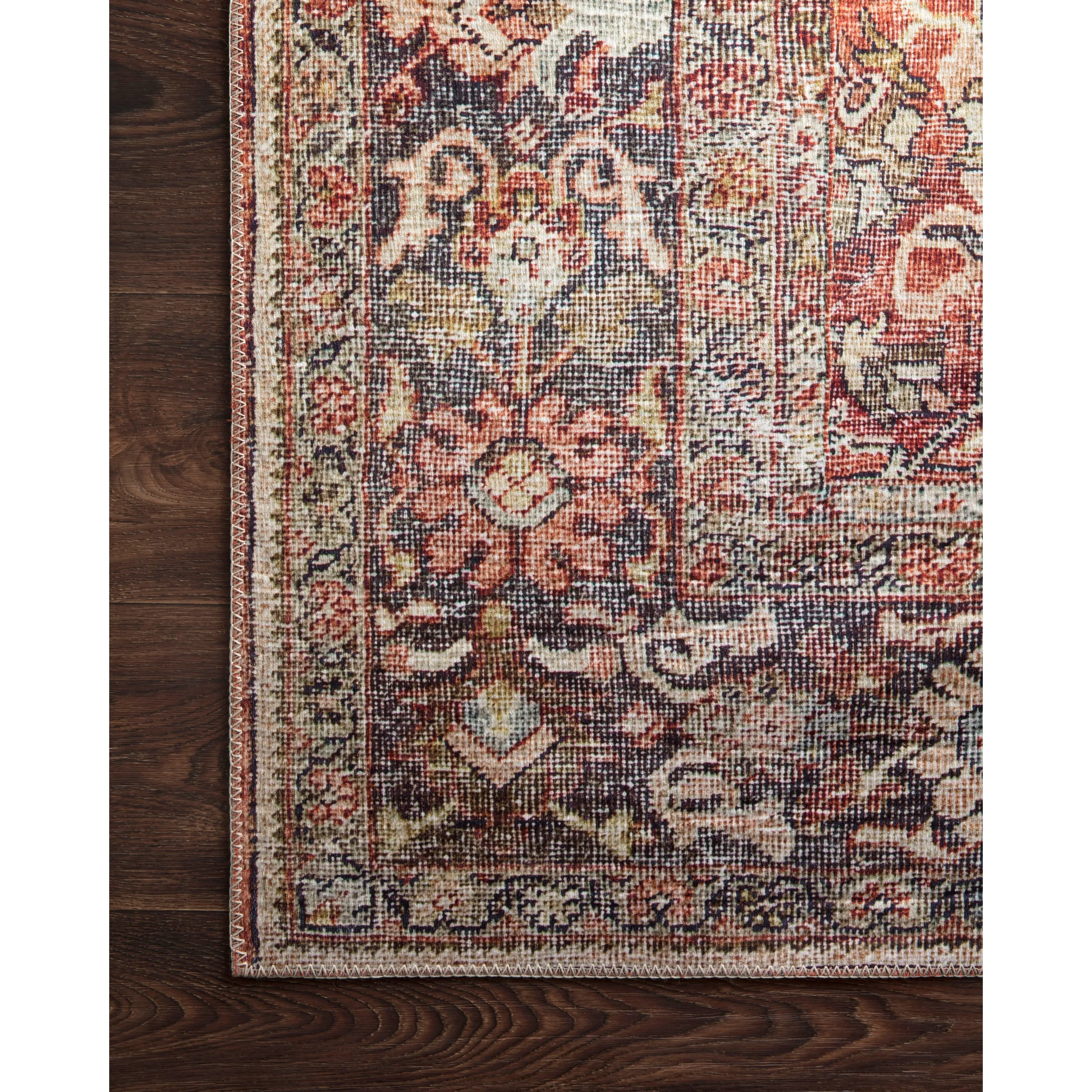 Alexander Home Isabelle Vintage Border Printed Area Rug