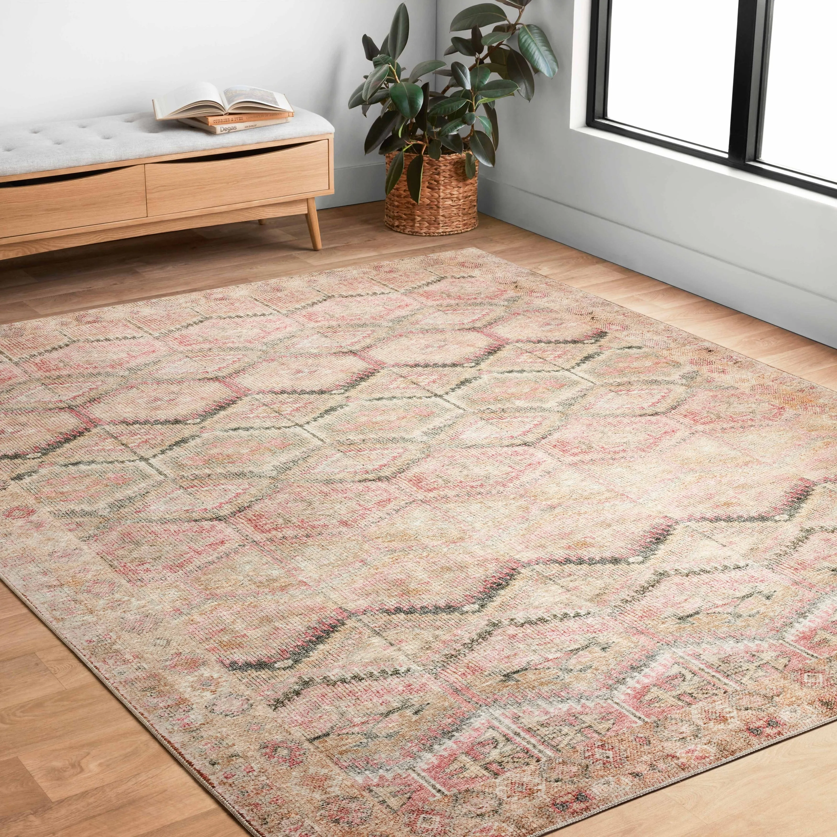Alexander Home Isabelle Vintage Moroccan Area Rug