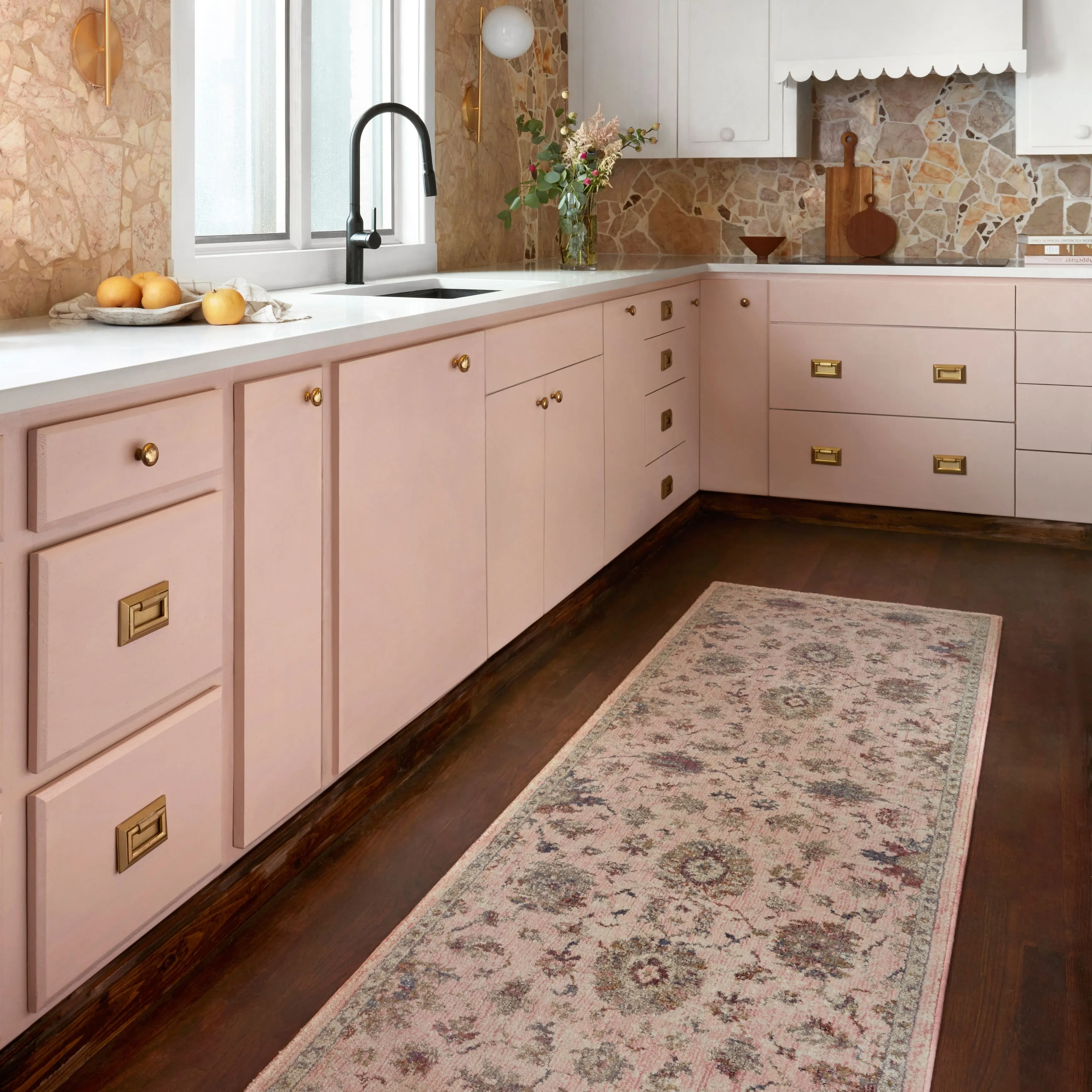 Alexander Home Jewel Botanical Boho Area Rug