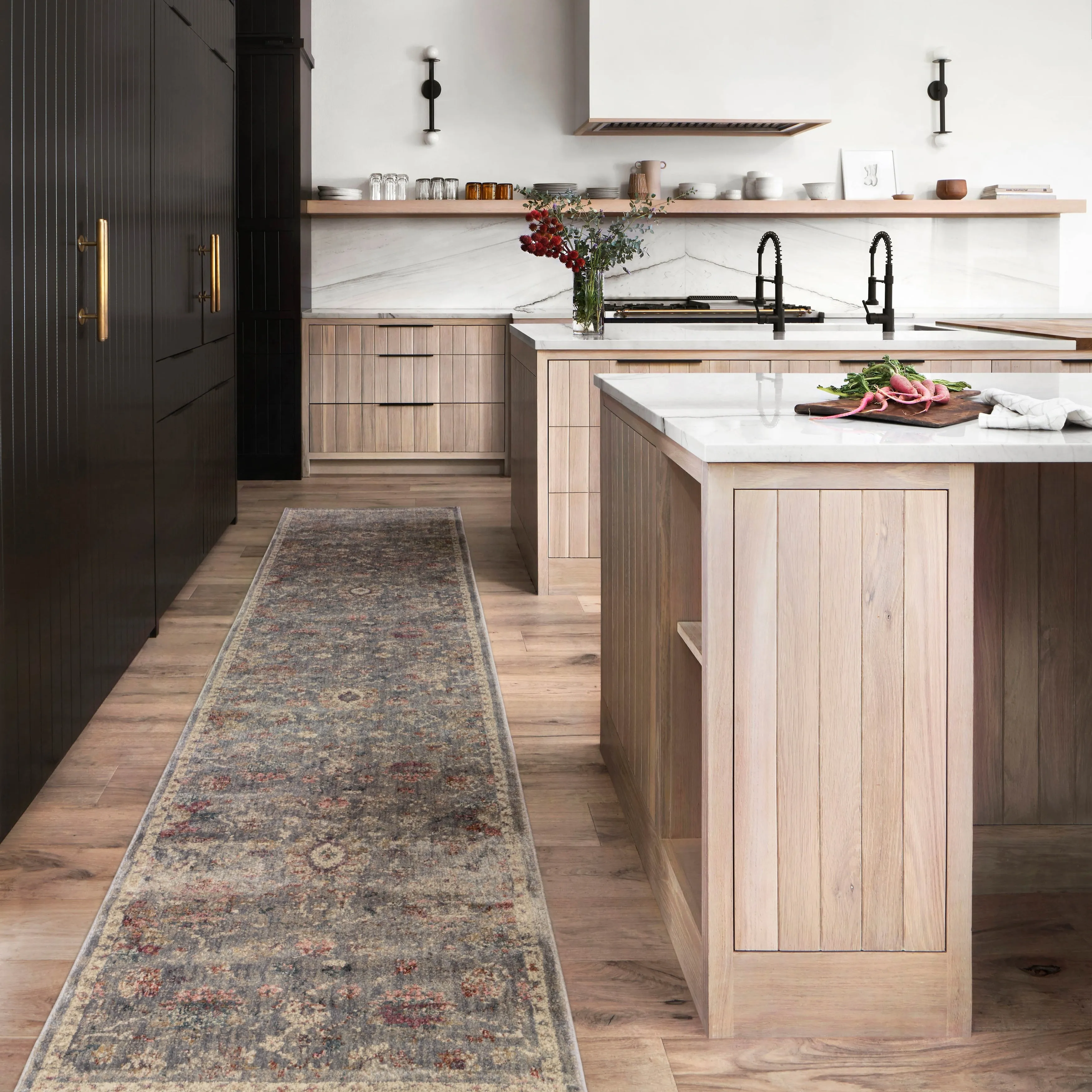 Alexander Home Jewel Botanical Boho Area Rug