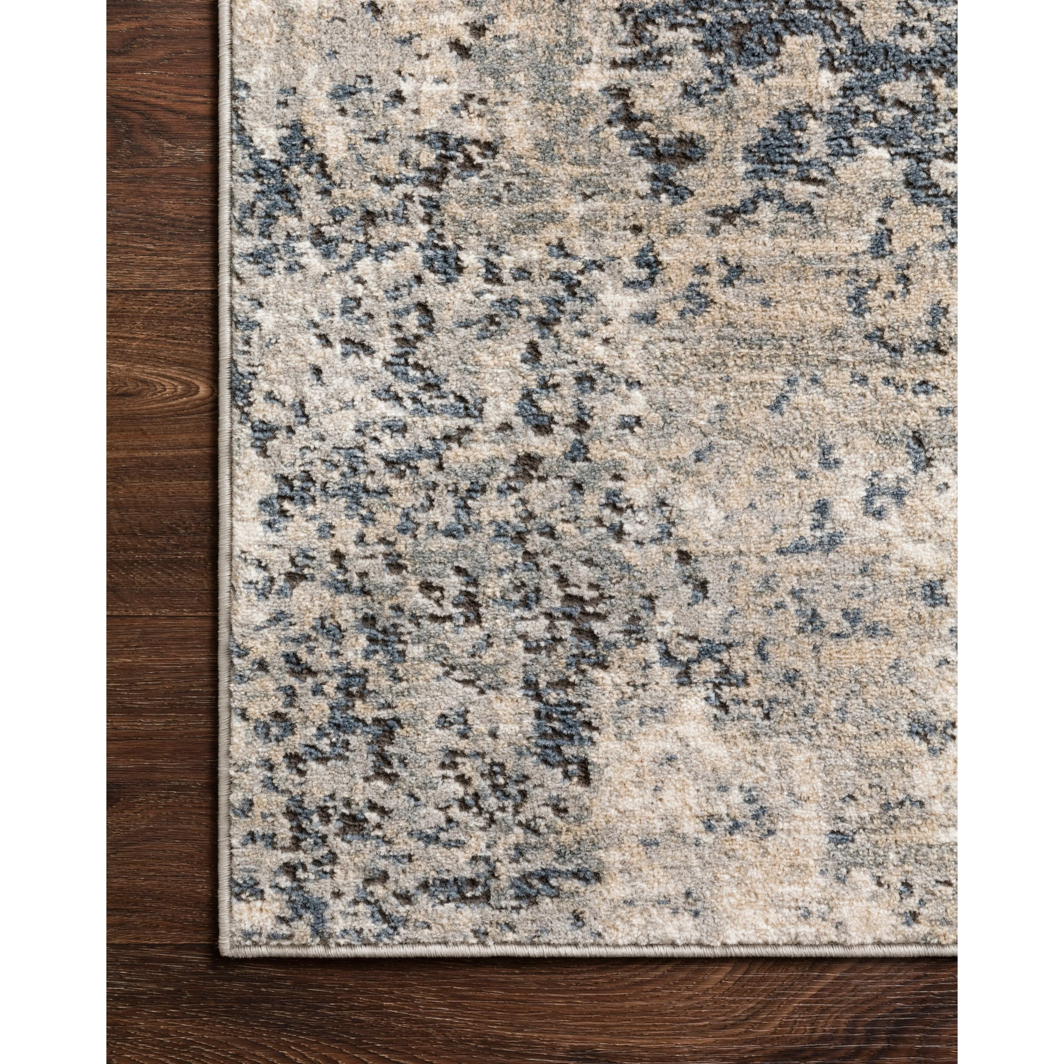 Alexander Home Josefina Distressed Abstract Contemporary Rug
