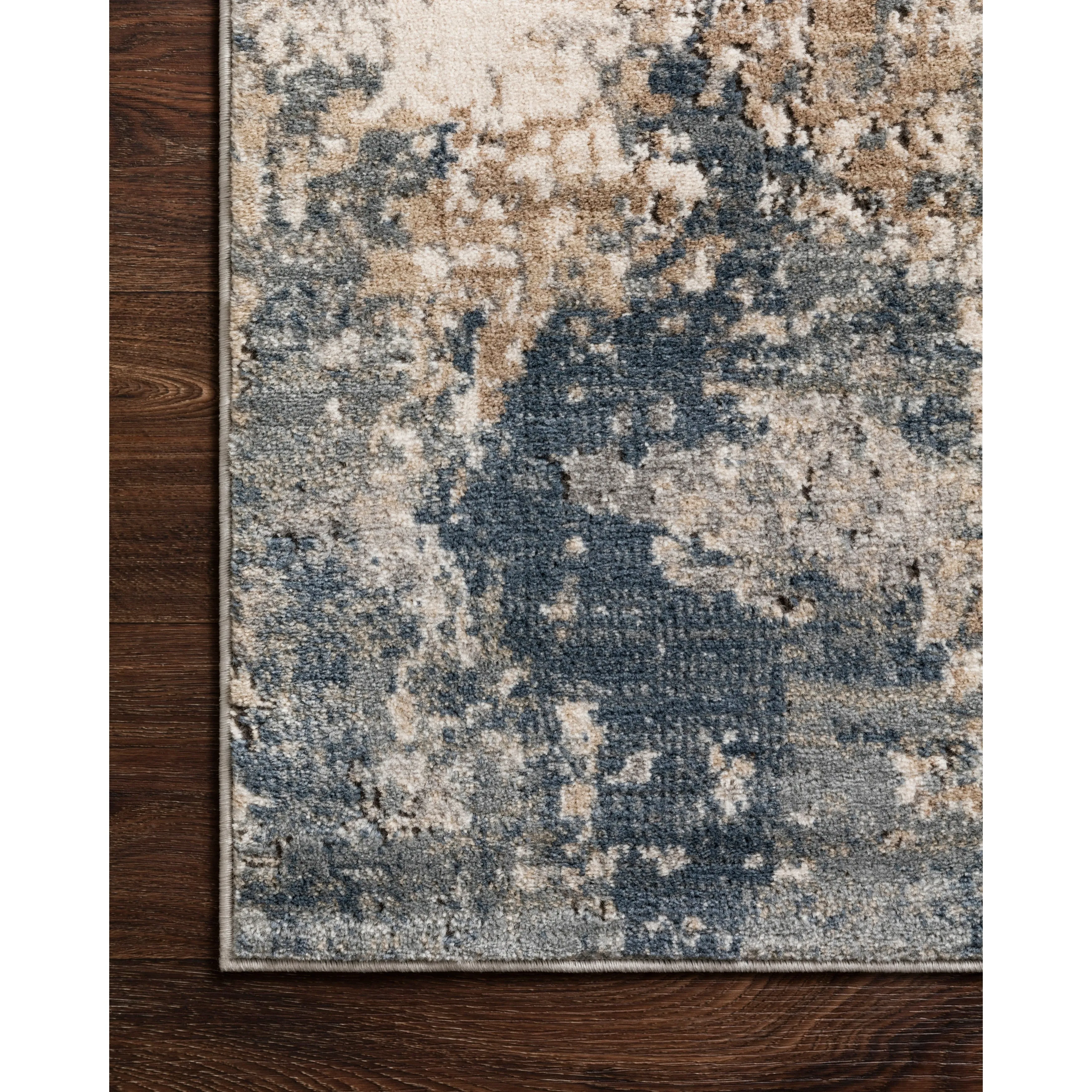 Alexander Home Josefina Distressed Abstract Contemporary Rug