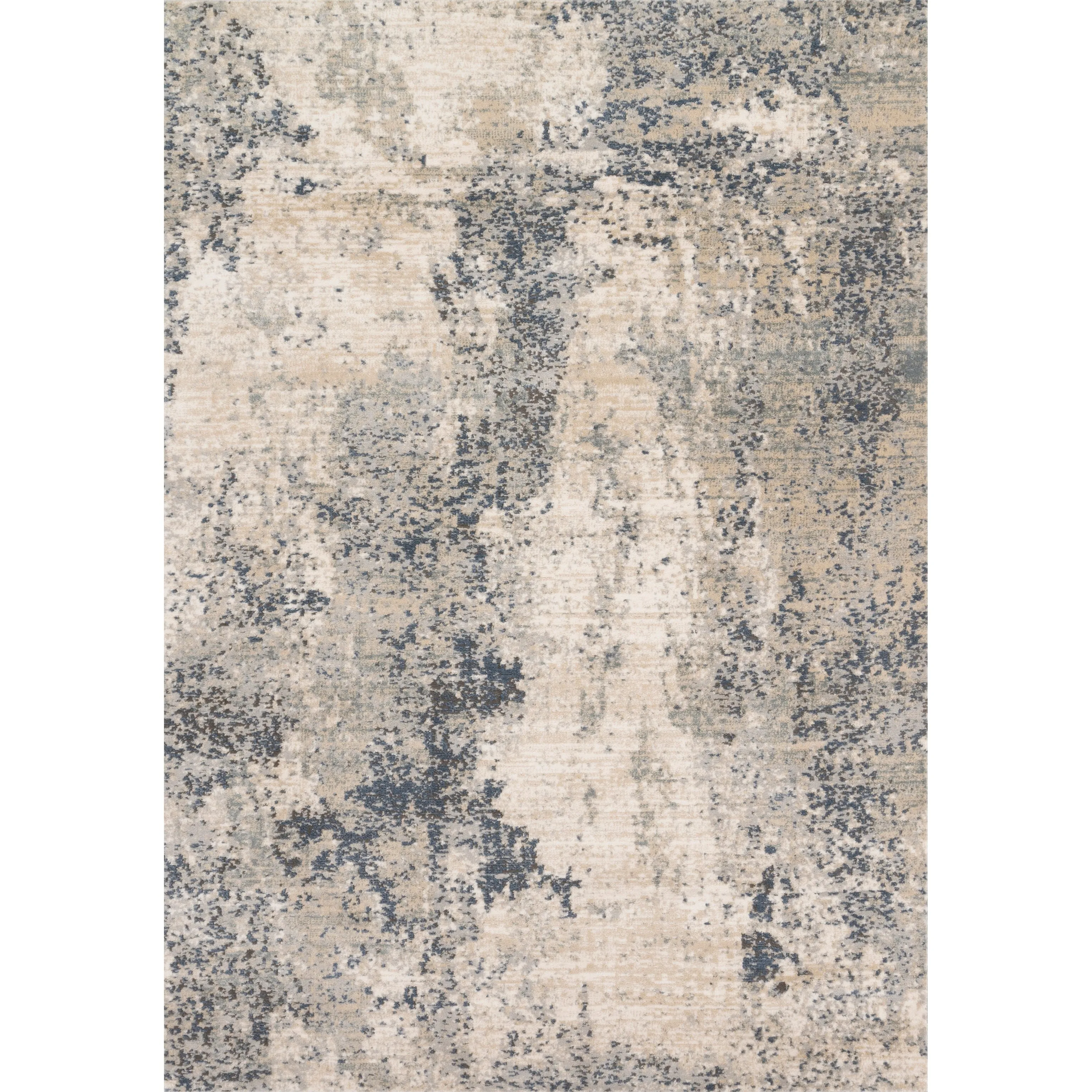 Alexander Home Josefina Distressed Abstract Contemporary Rug