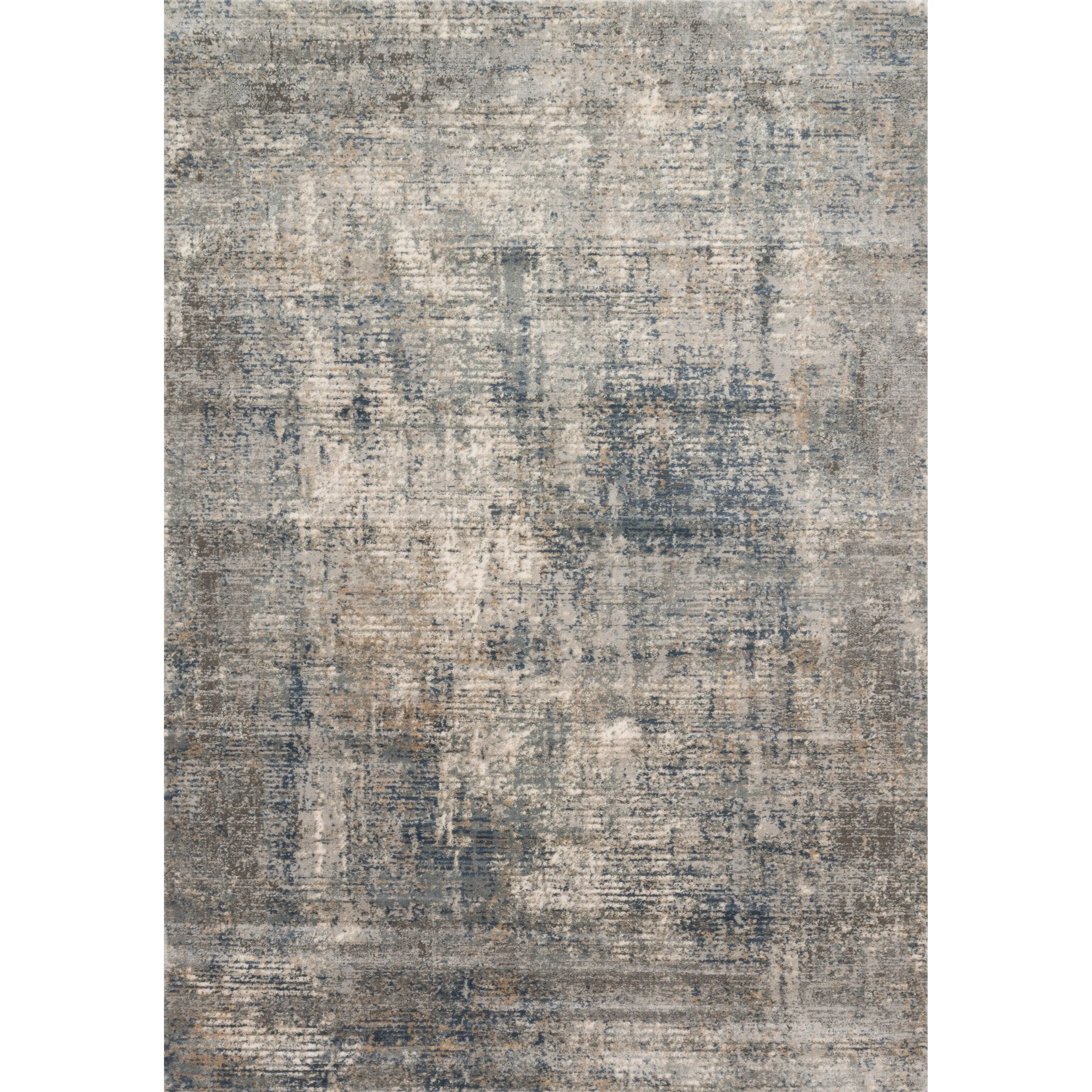 Alexander Home Josefina Distressed Abstract Contemporary Rug