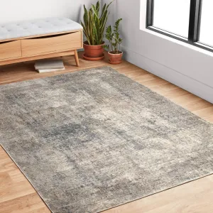 Alexander Home Josefina Distressed Abstract Contemporary Rug