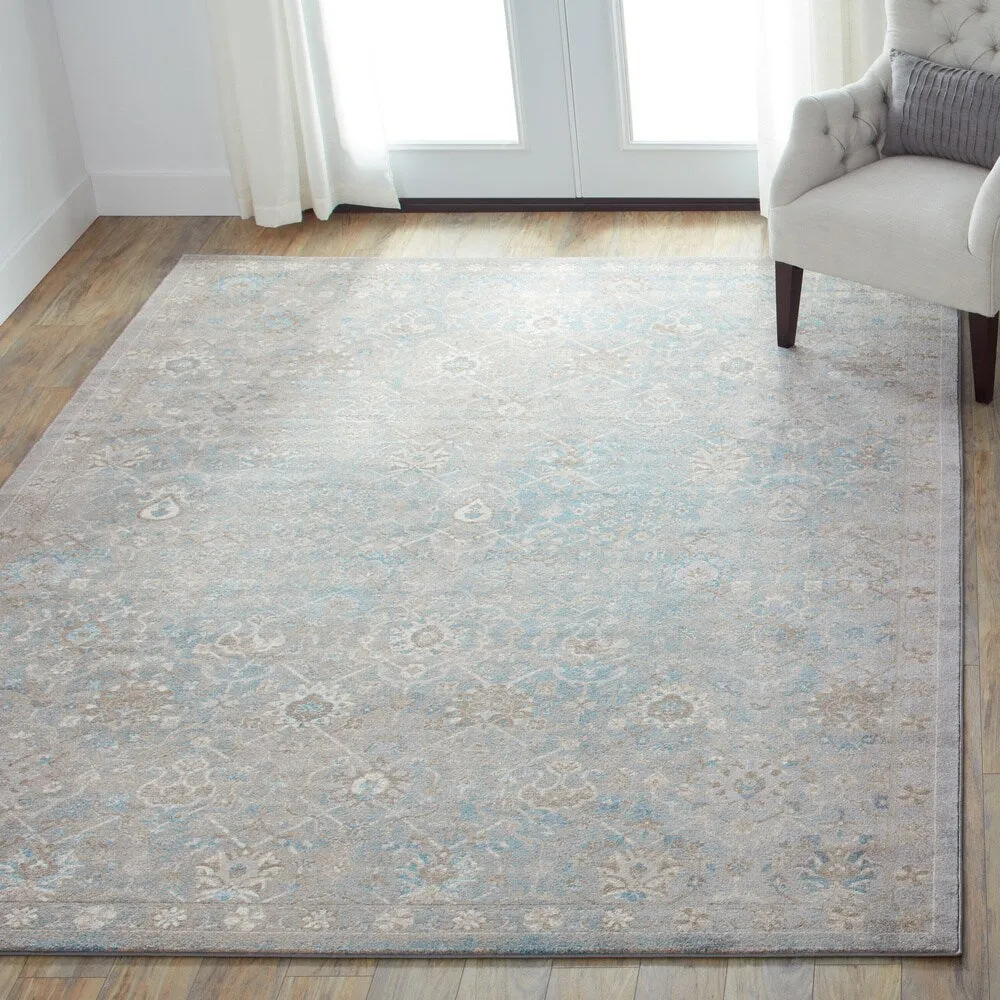 Alexander Home Kendrick Oriental Distressed Vintage Area Rug