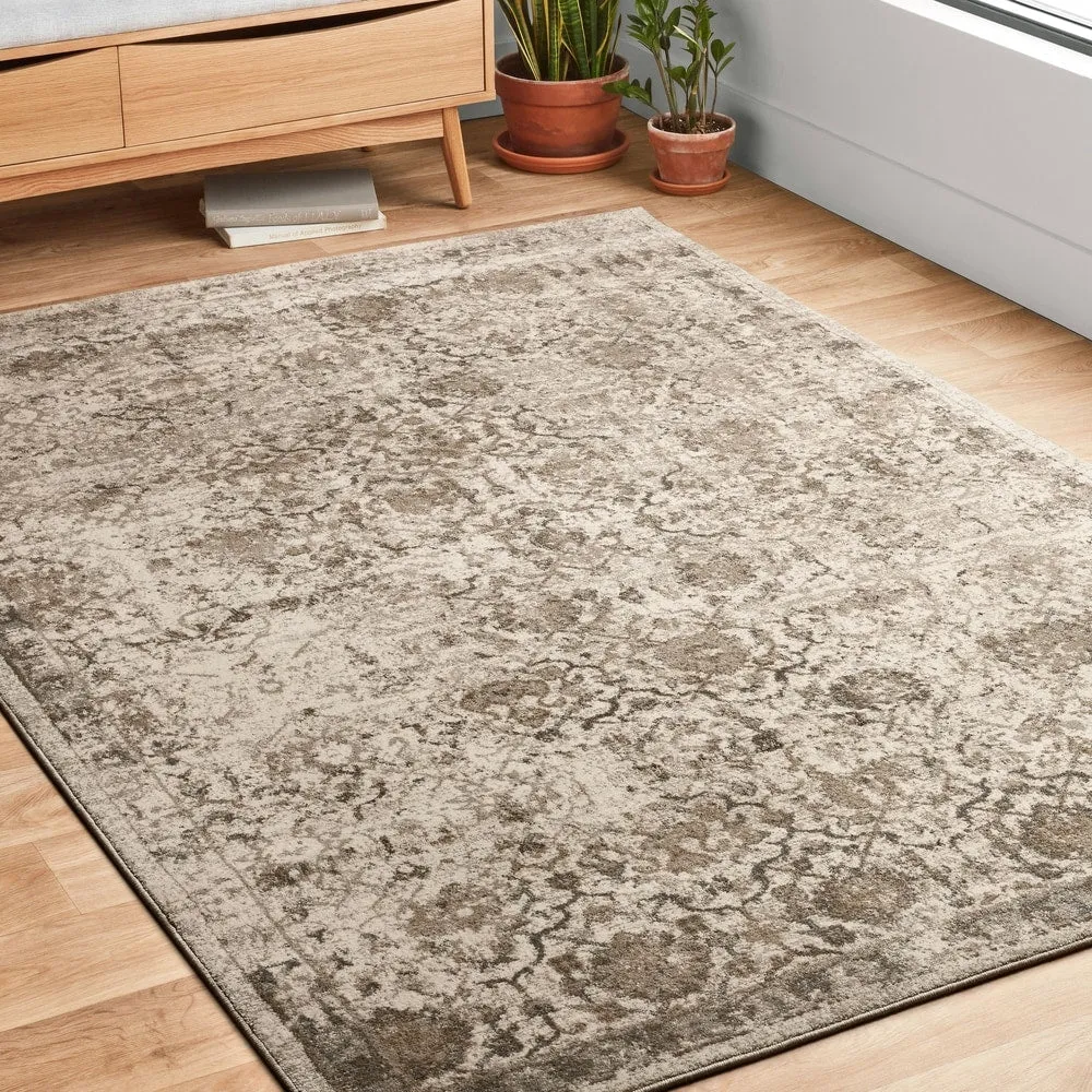 Alexander Home Kendrick Oriental Distressed Vintage Area Rug