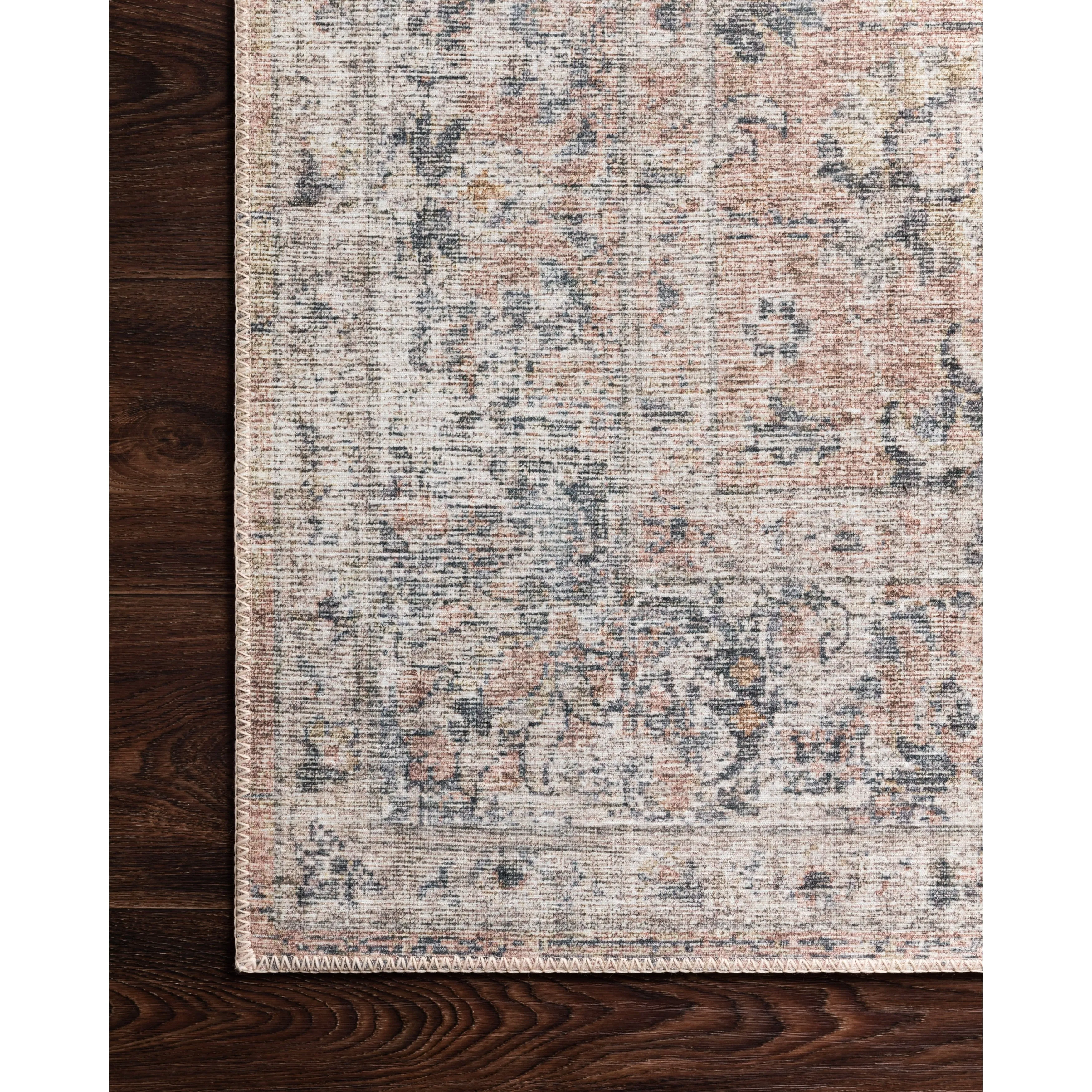 Alexander Home Leanne Distressed Oriental Printed Area Rug