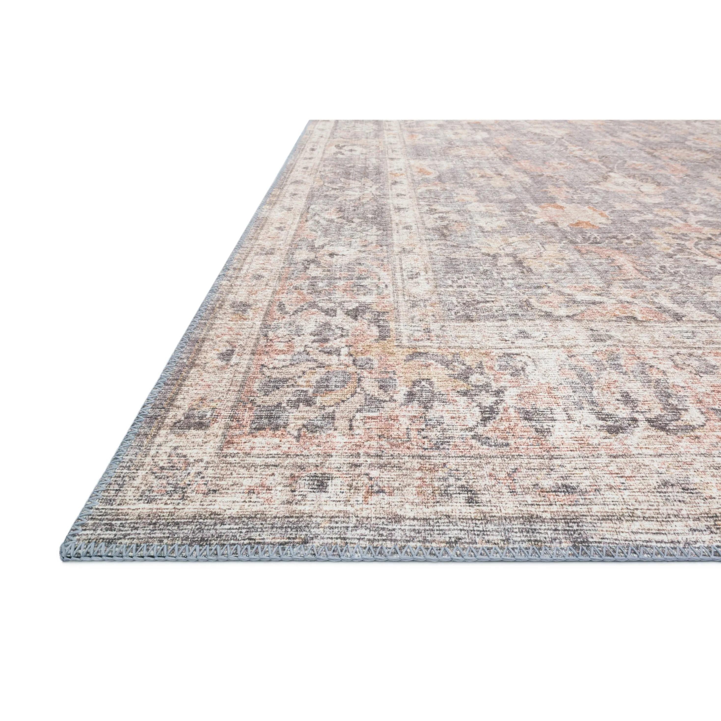 Alexander Home Leanne Distressed Oriental Printed Area Rug