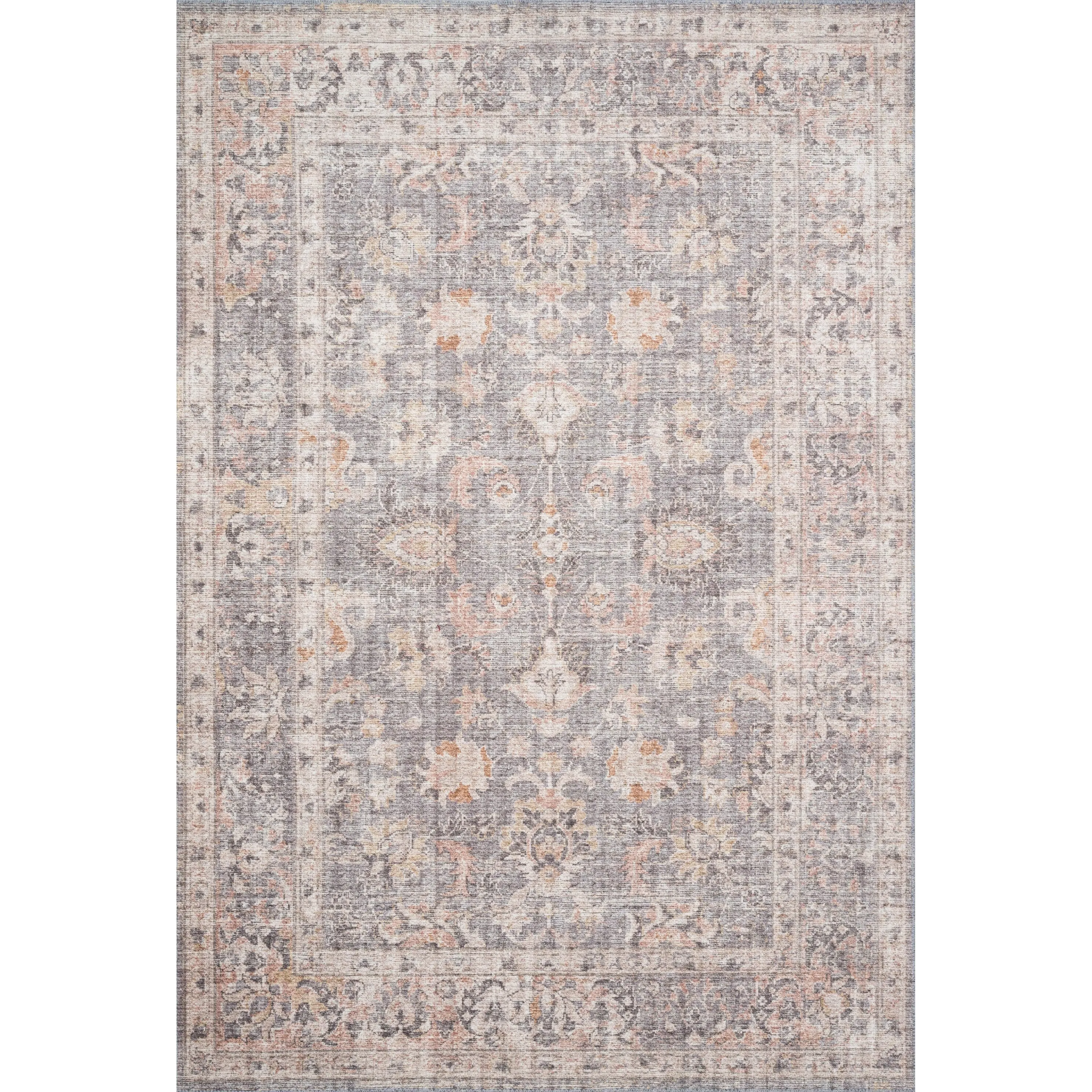 Alexander Home Leanne Distressed Oriental Printed Area Rug