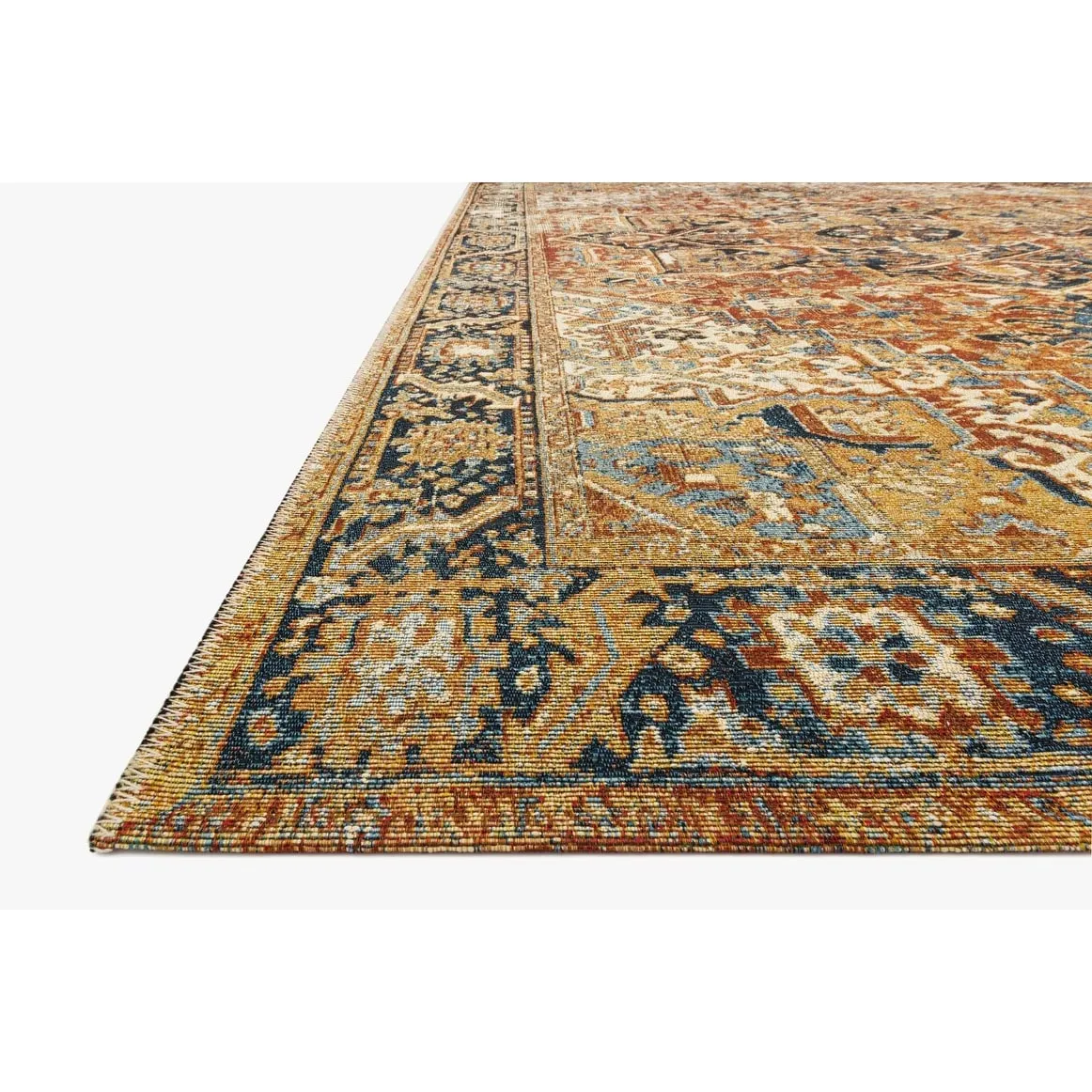 Alexander Home Luciano Oriental Indoor/ Outdoor Area Rug