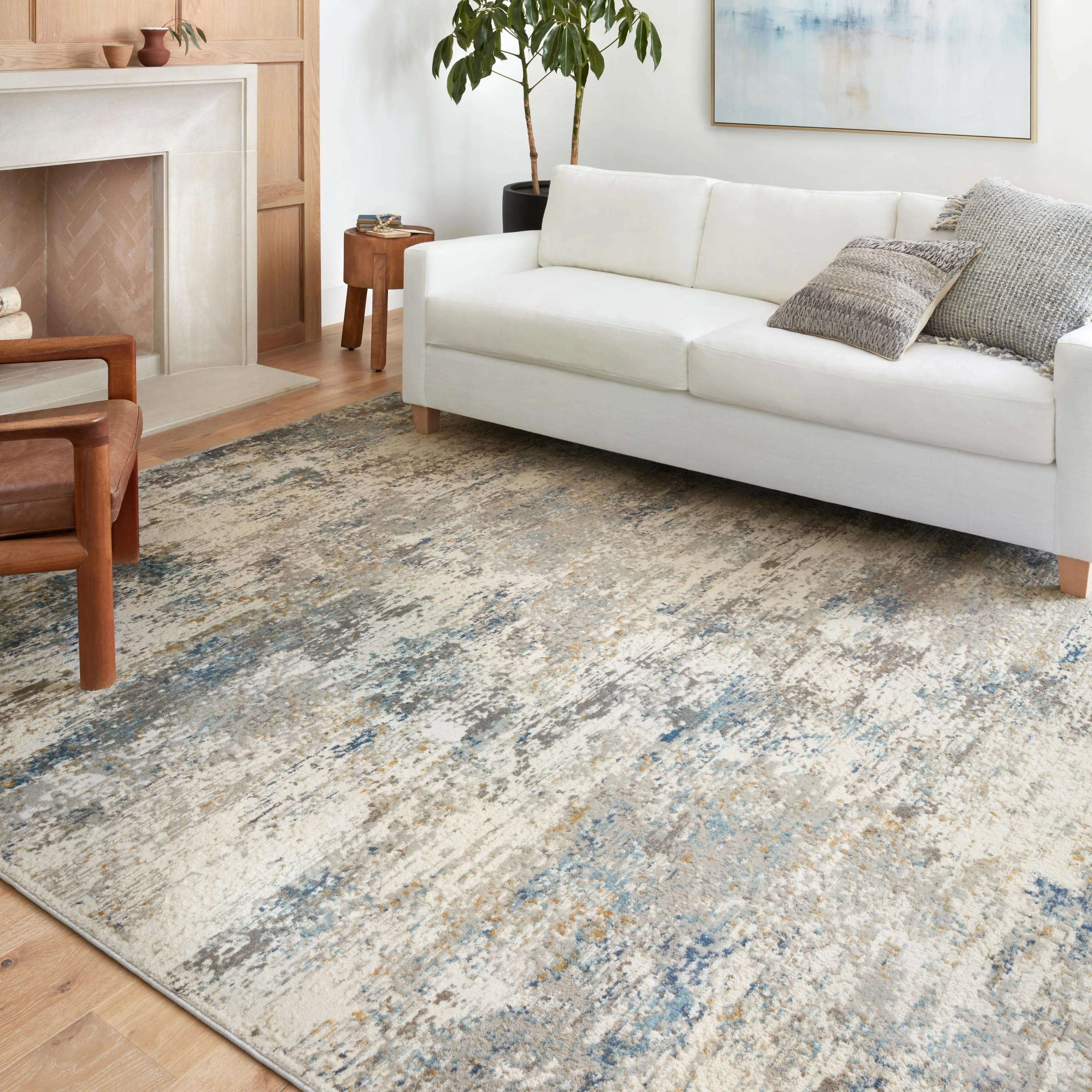 Alexander Home Madison Abstract Area Rug