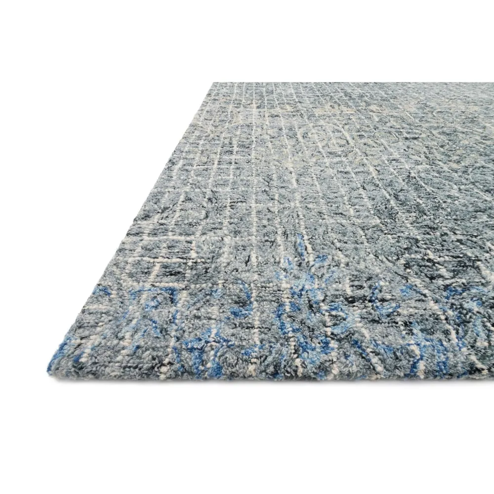 Alexander Home Nile Abstract 100% Wool Hand Hooked Rug